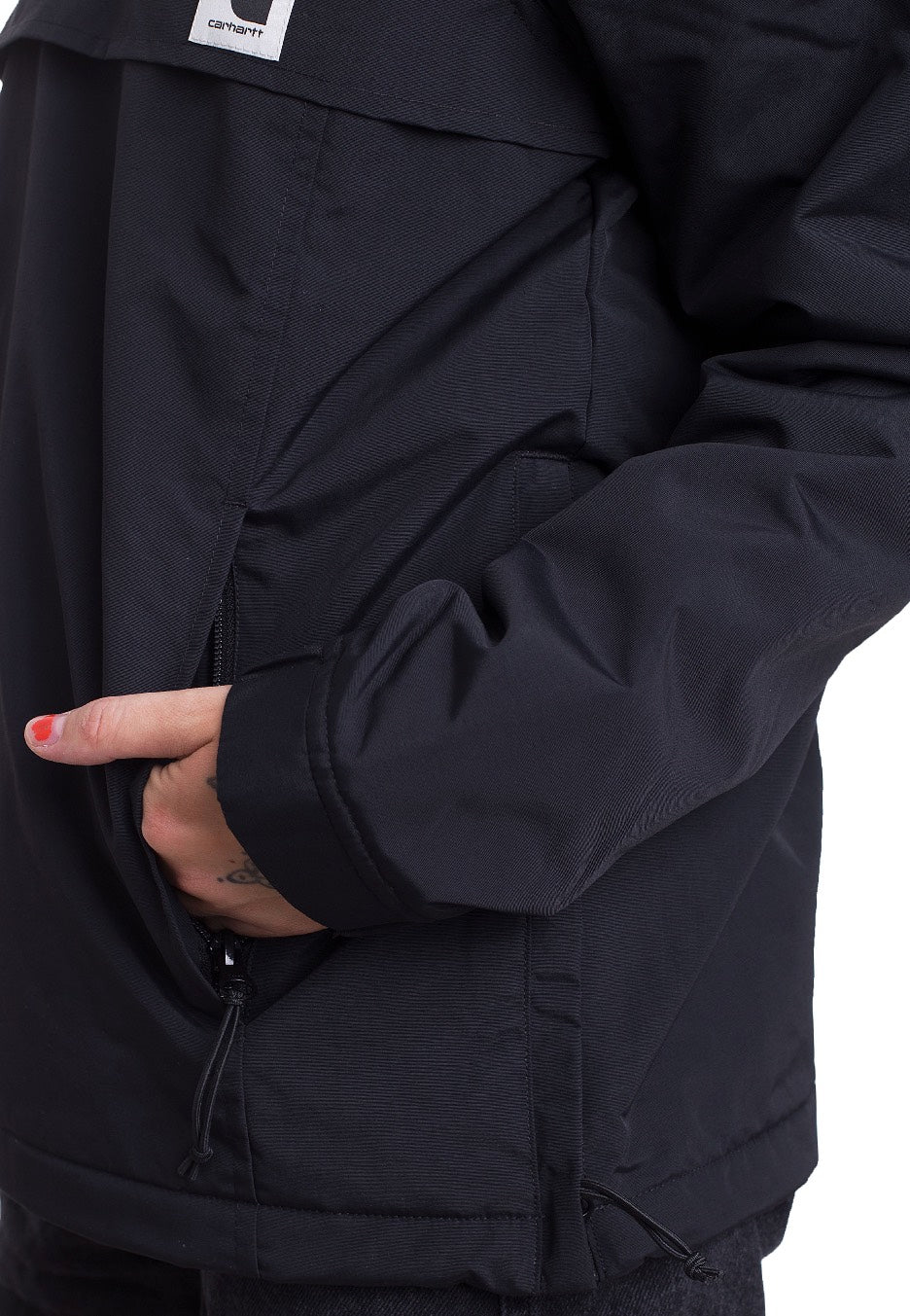 Carhartt WIP - W' Nimbus Pullover Black Winter - Windbreaker | Women-Image