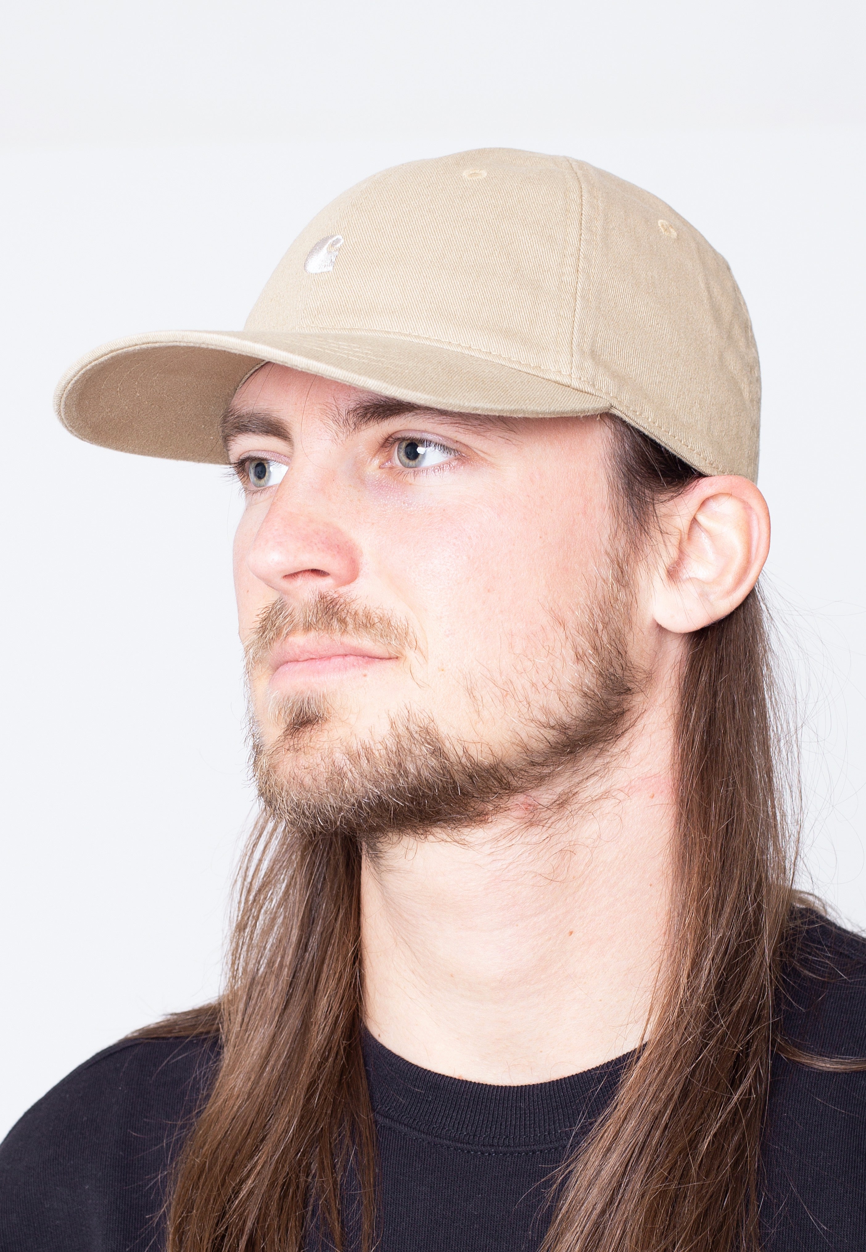 Carhartt WIP - Madison Logo Leather/Wall - Cap | Neutral-Image