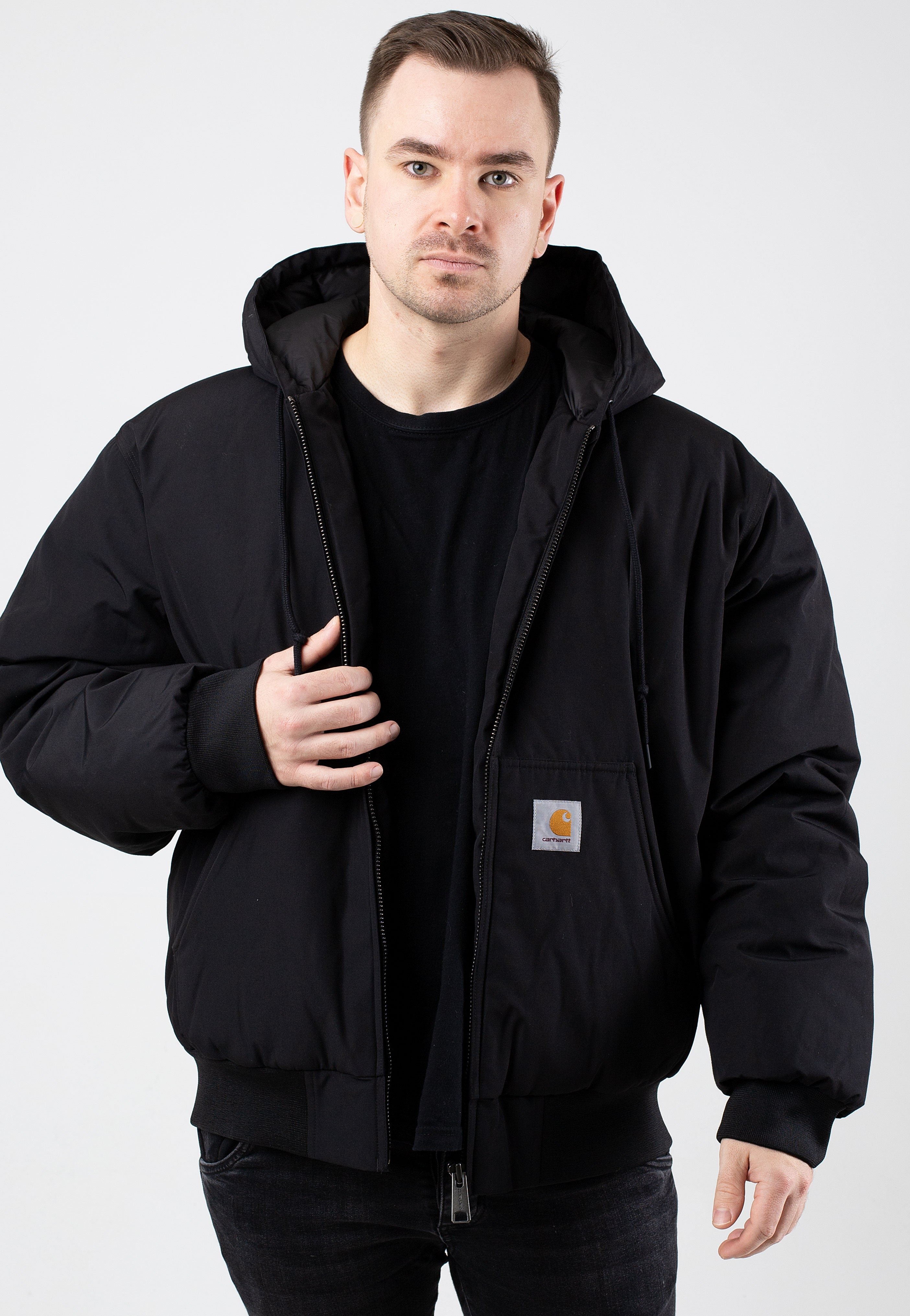 Carhartt WIP - Active Cold Black - Jacket | Men-Image