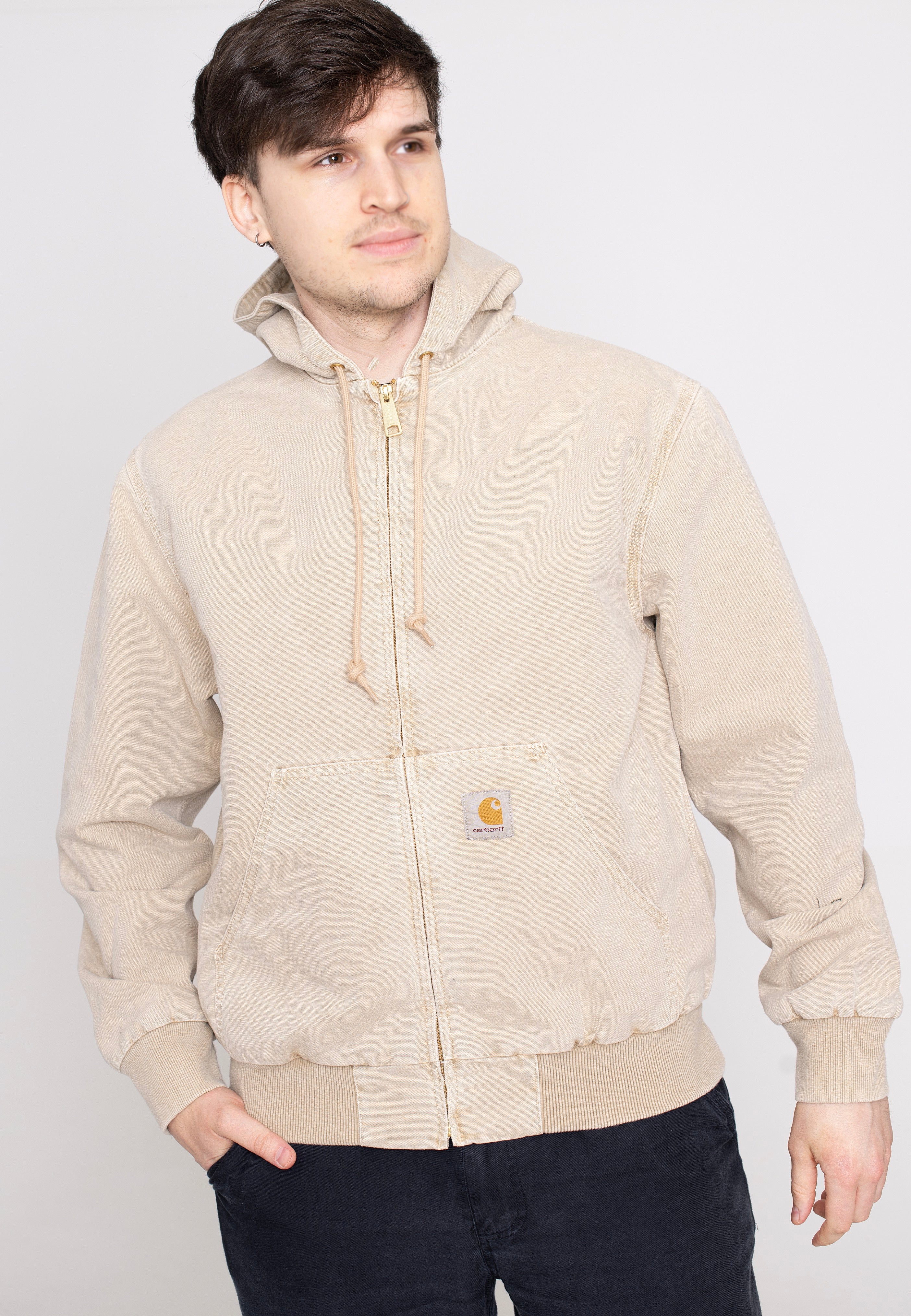 Carhartt WIP - Active Faded Dusty H Brown - Jacket | Men-Image