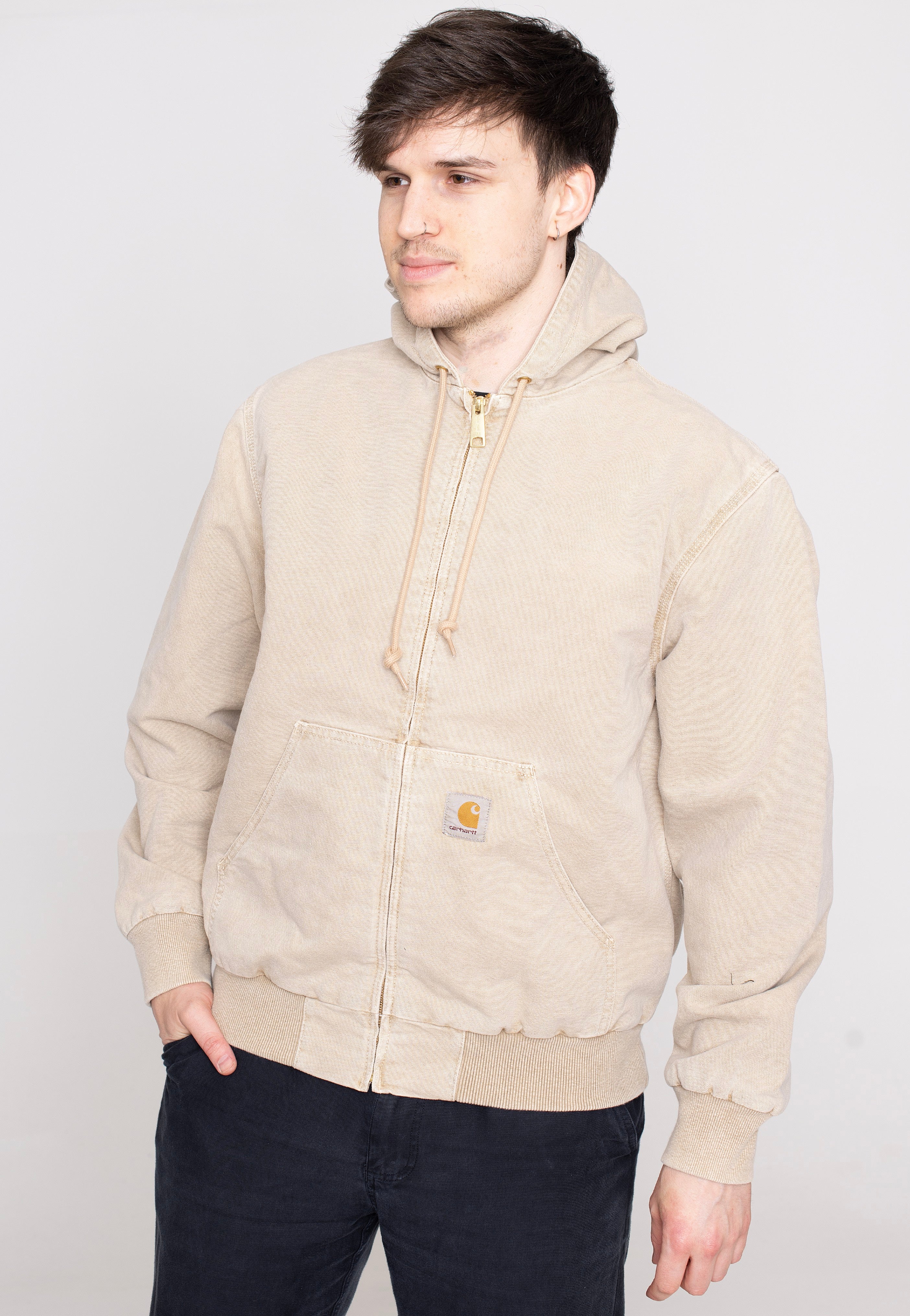 Carhartt WIP - Active Faded Dusty H Brown - Jacket | Men-Image