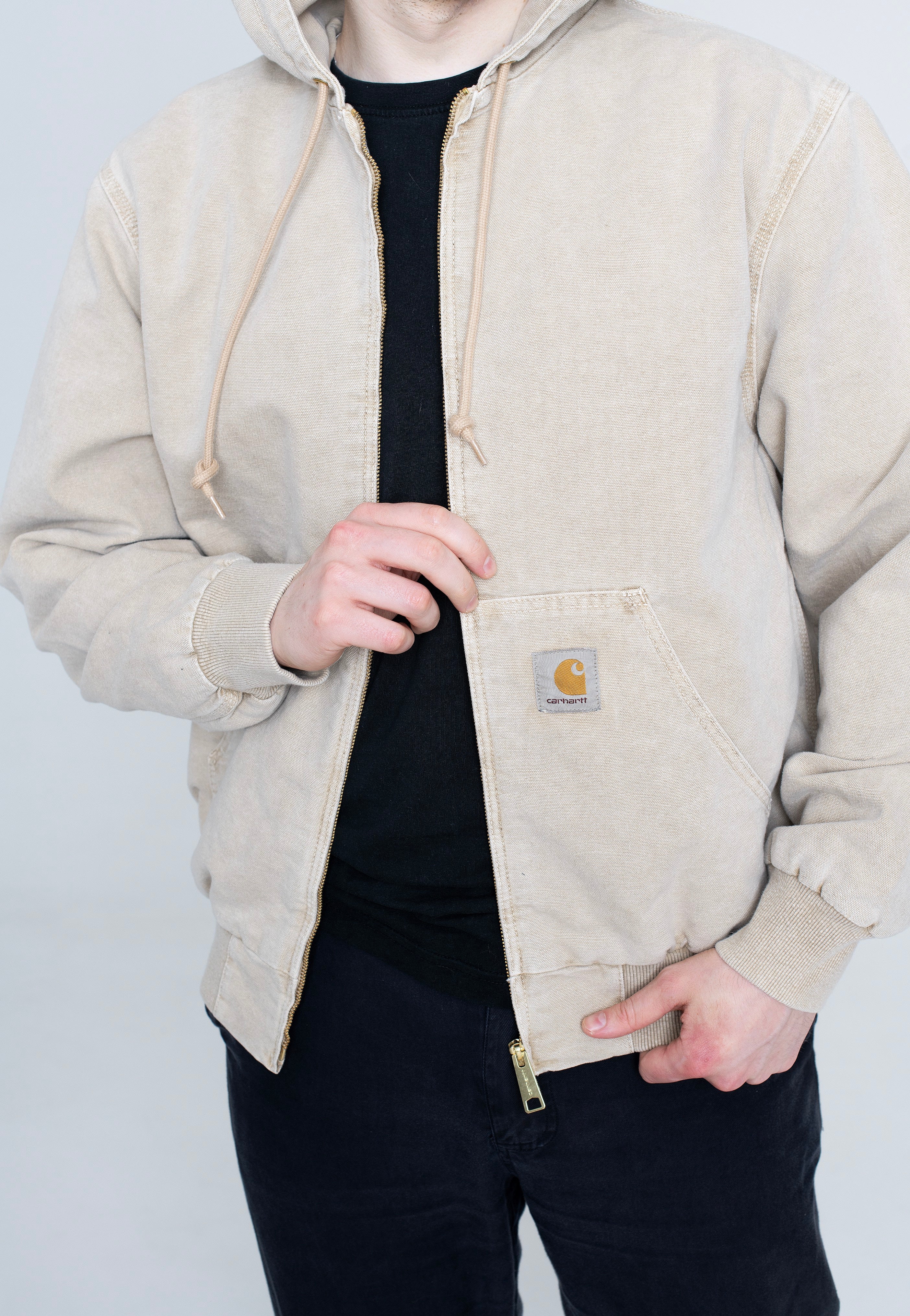 Carhartt WIP - Active Faded Dusty H Brown - Jacket | Men-Image