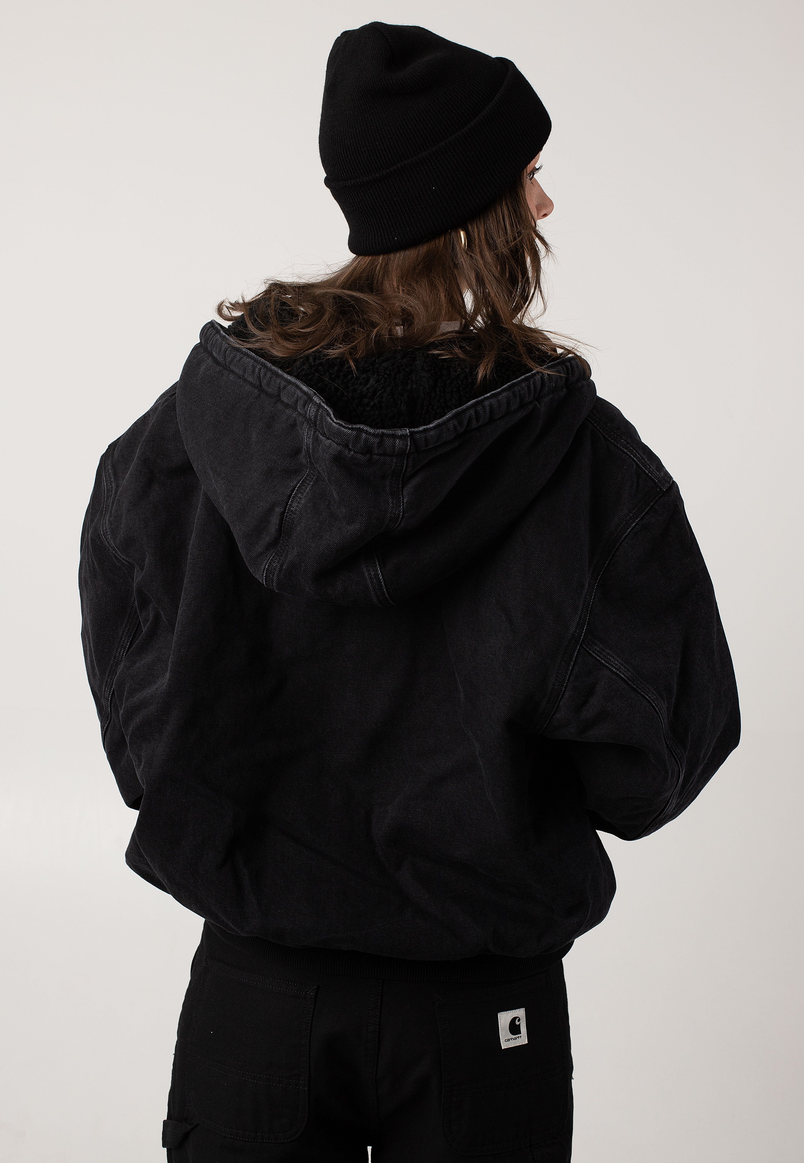 Carhartt WIP - Ashley Black - Beanie | Women-Image