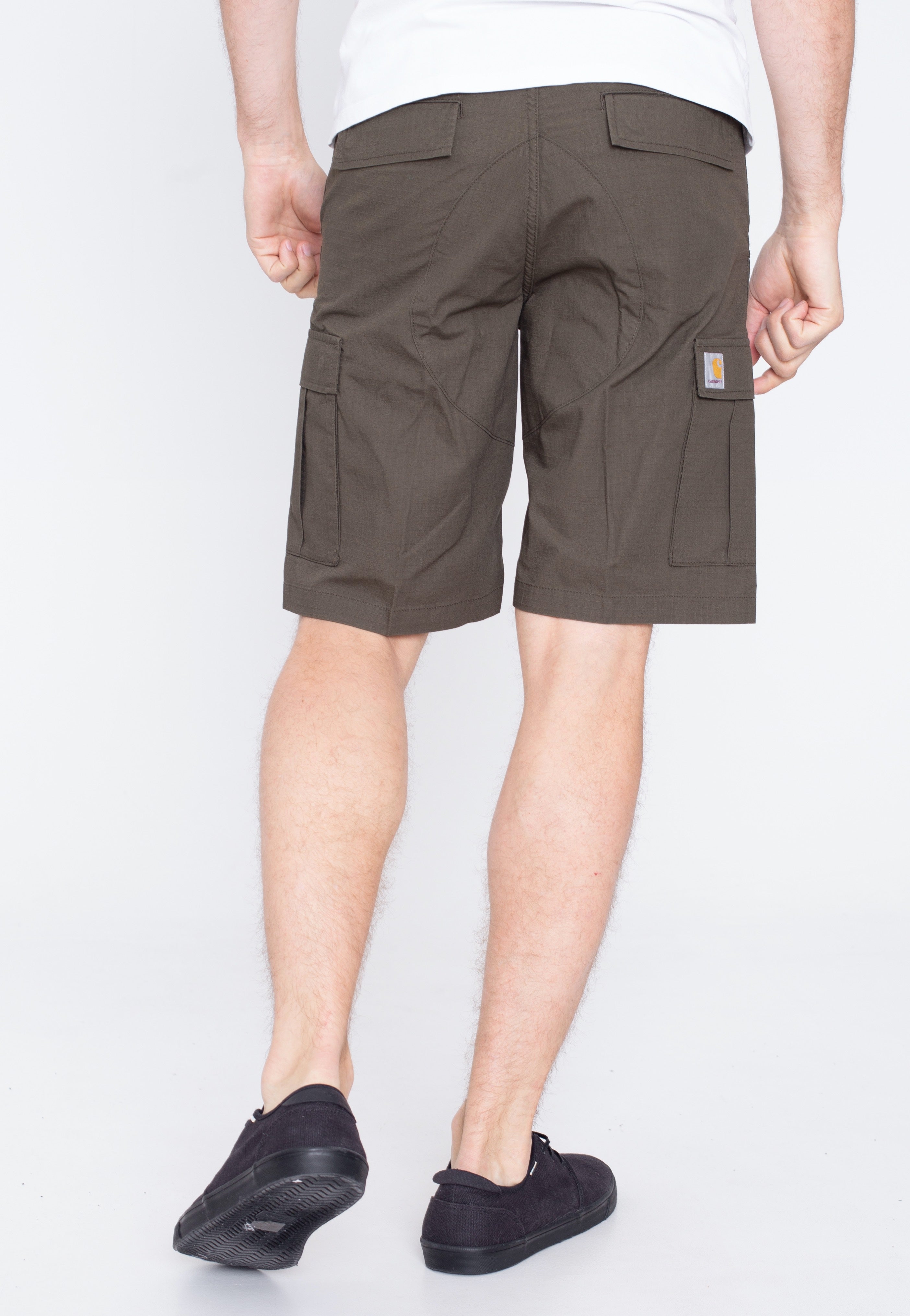 Carhartt WIP - Aviation Cypress Rinsed - Shorts | Men-Image