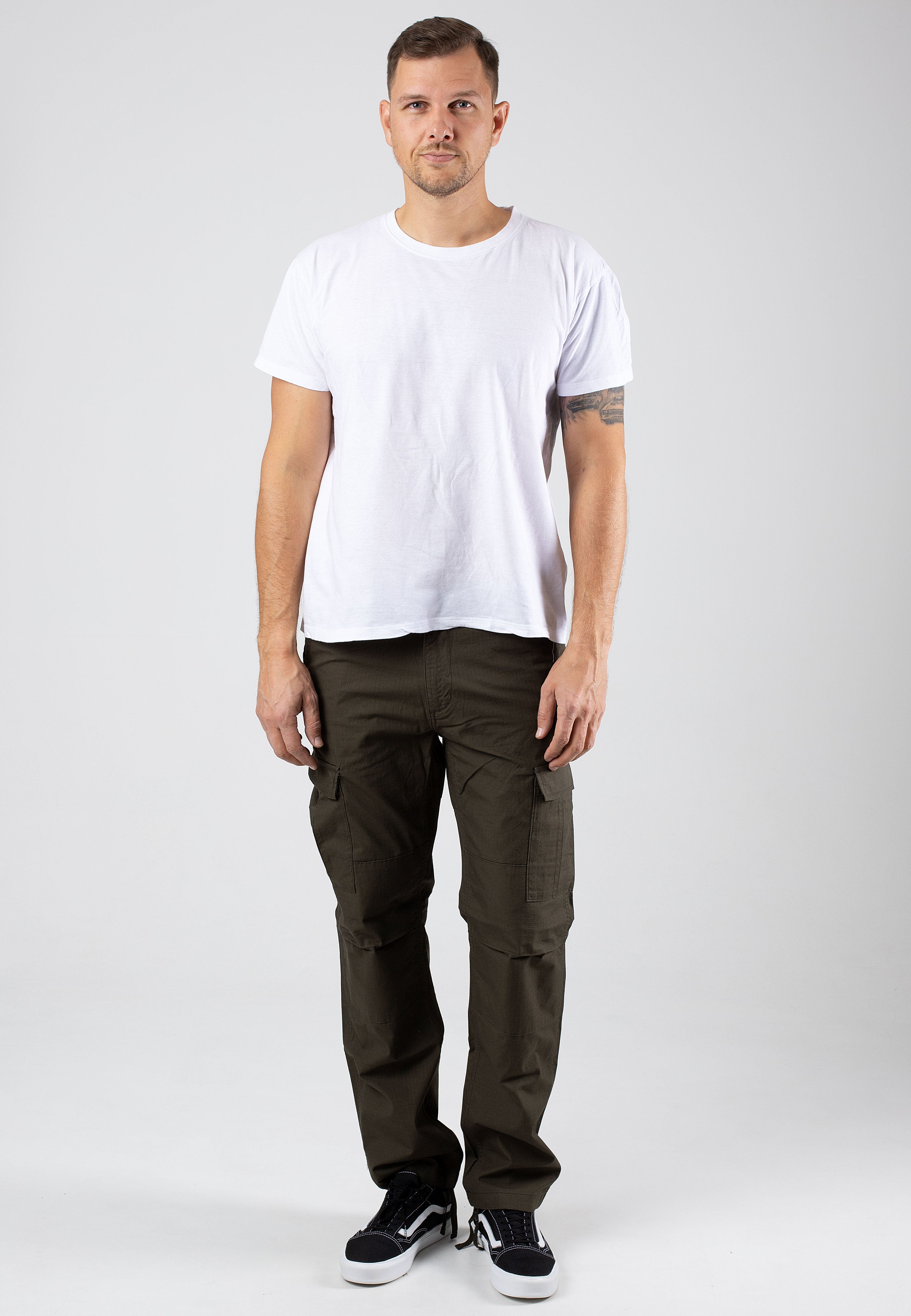 Carhartt WIP - Aviation Rinsed Cypress - Pants | Men-Image