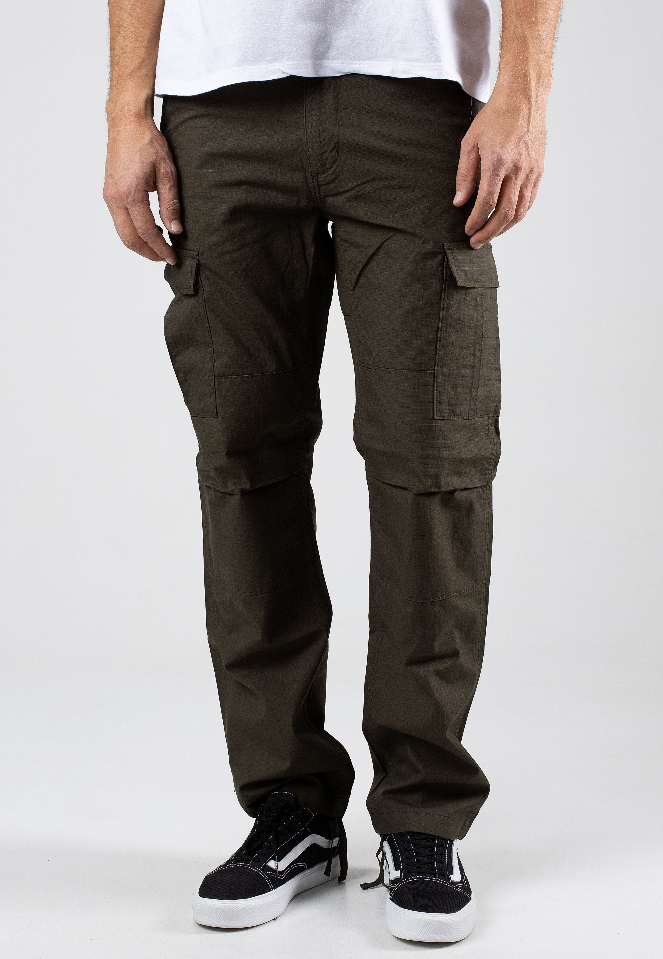 Carhartt WIP - Aviation Rinsed Cypress - Pants | Men-Image