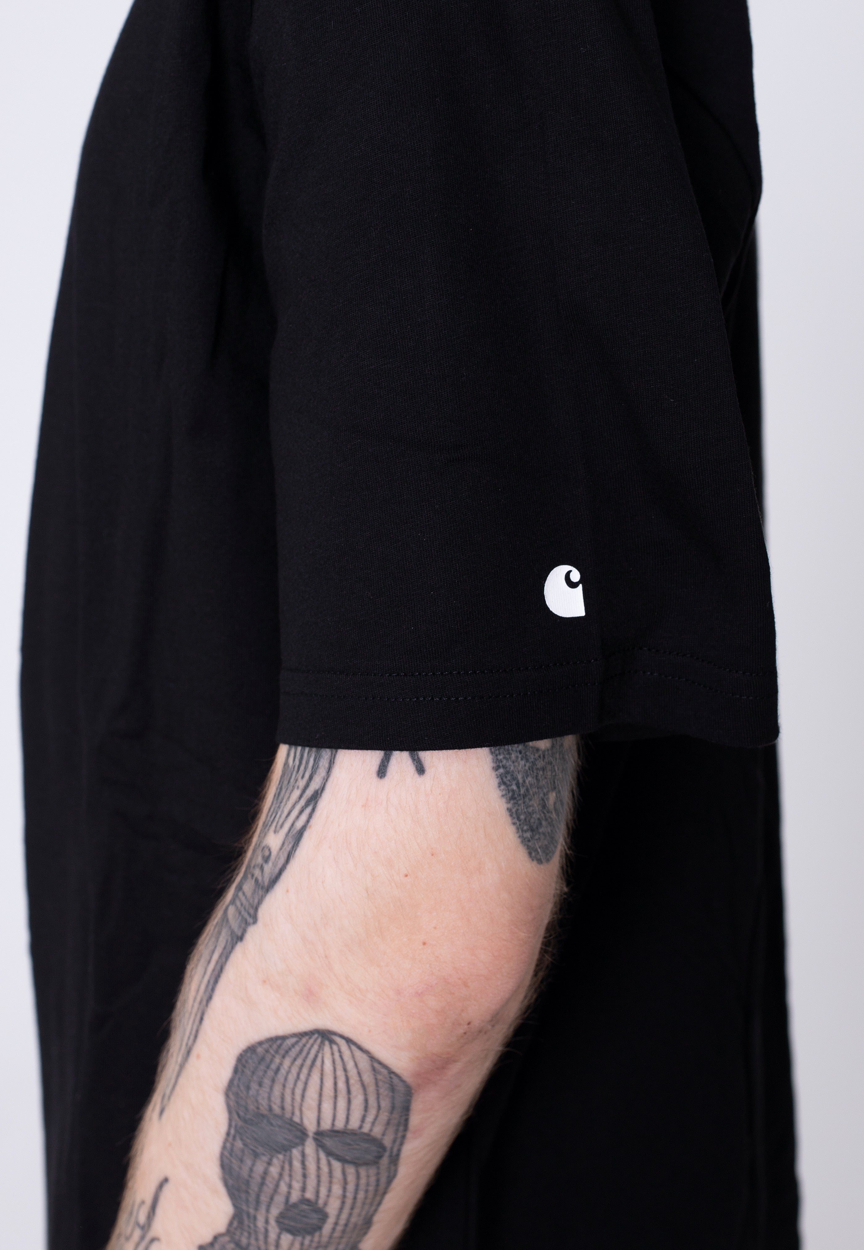 Carhartt WIP - Base Black/White - T-Shirt | Men-Image