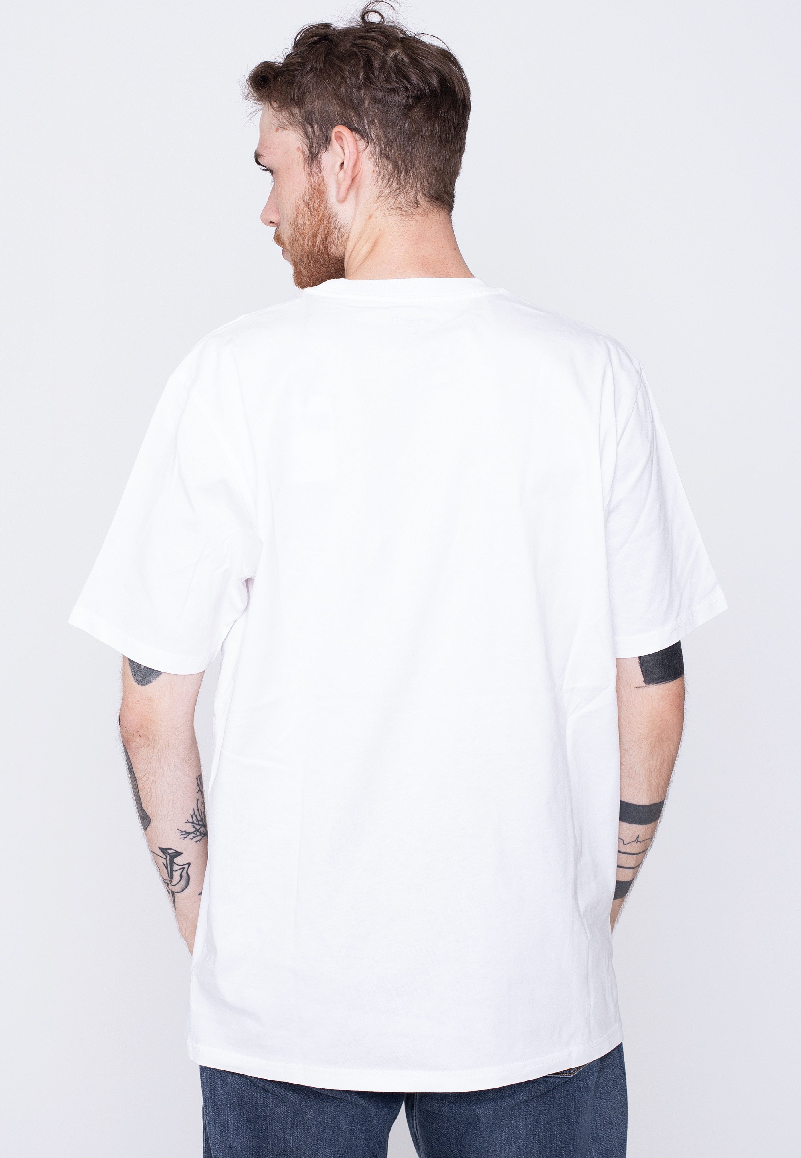 Carhartt WIP - Base White/Black - T-Shirt | Men-Image