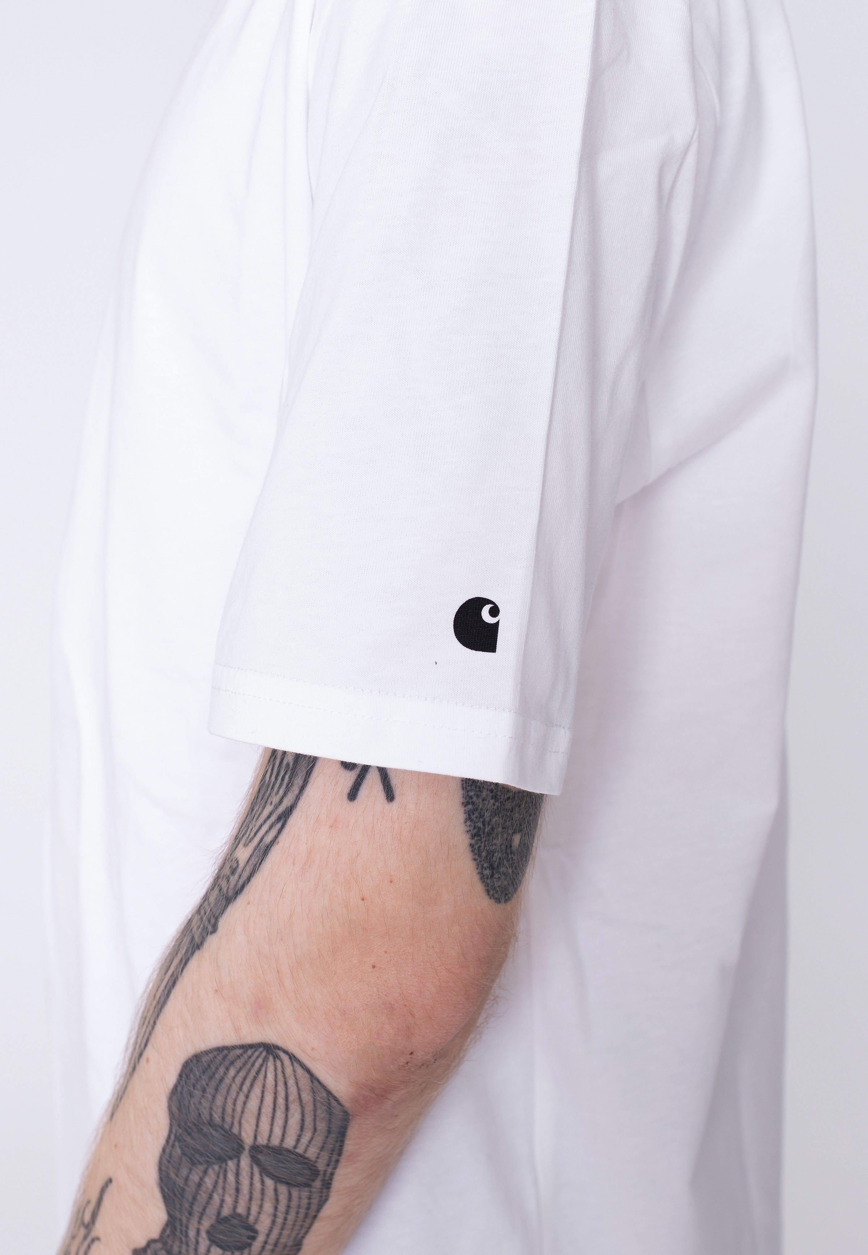 Carhartt WIP - Base White/Black - T-Shirt | Men-Image