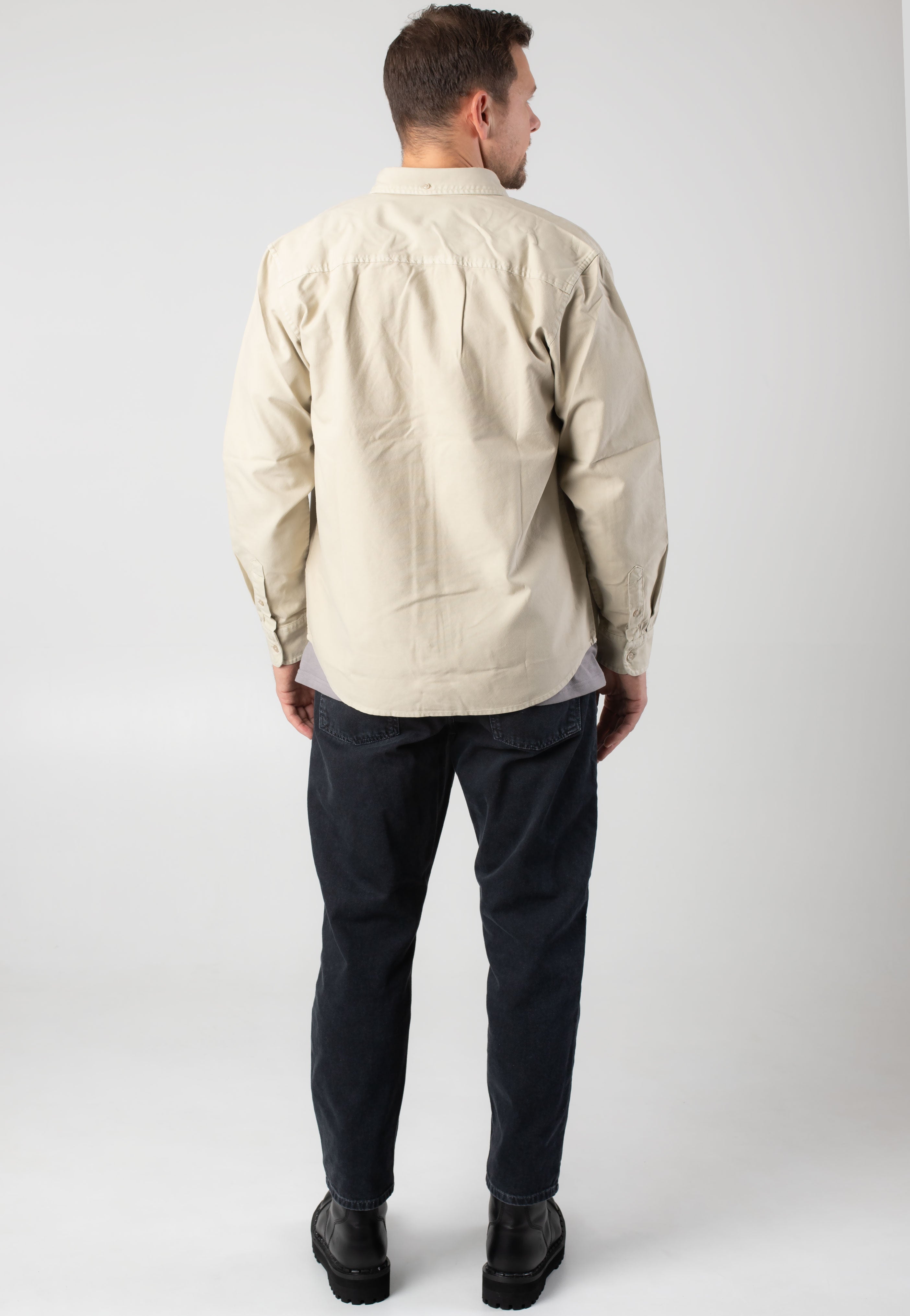 Carhartt WIP - Bolton Garment Dyed Fleur De Sel - Shirt | Men-Image