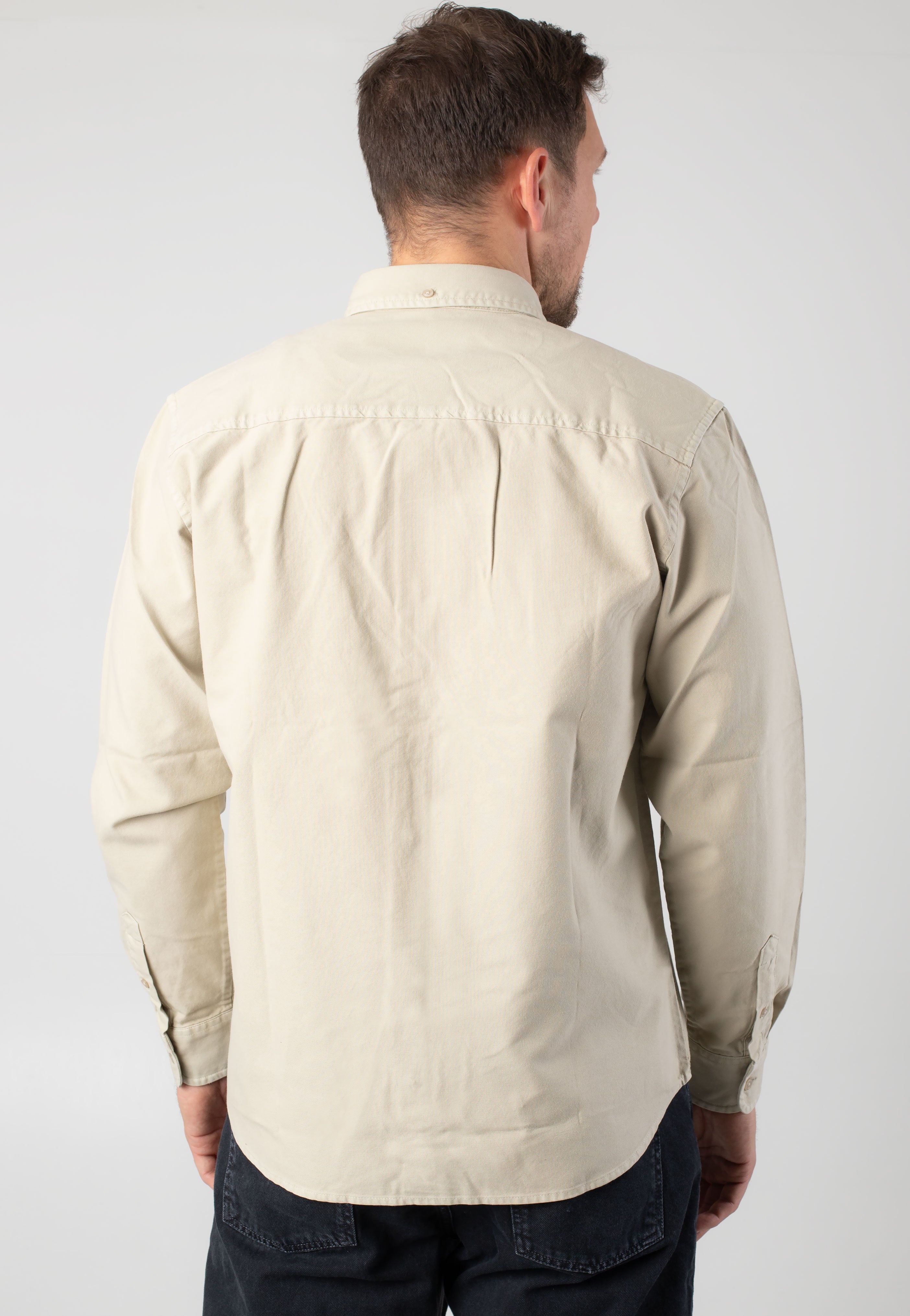 Carhartt WIP - Bolton Garment Dyed Fleur De Sel - Shirt | Men-Image