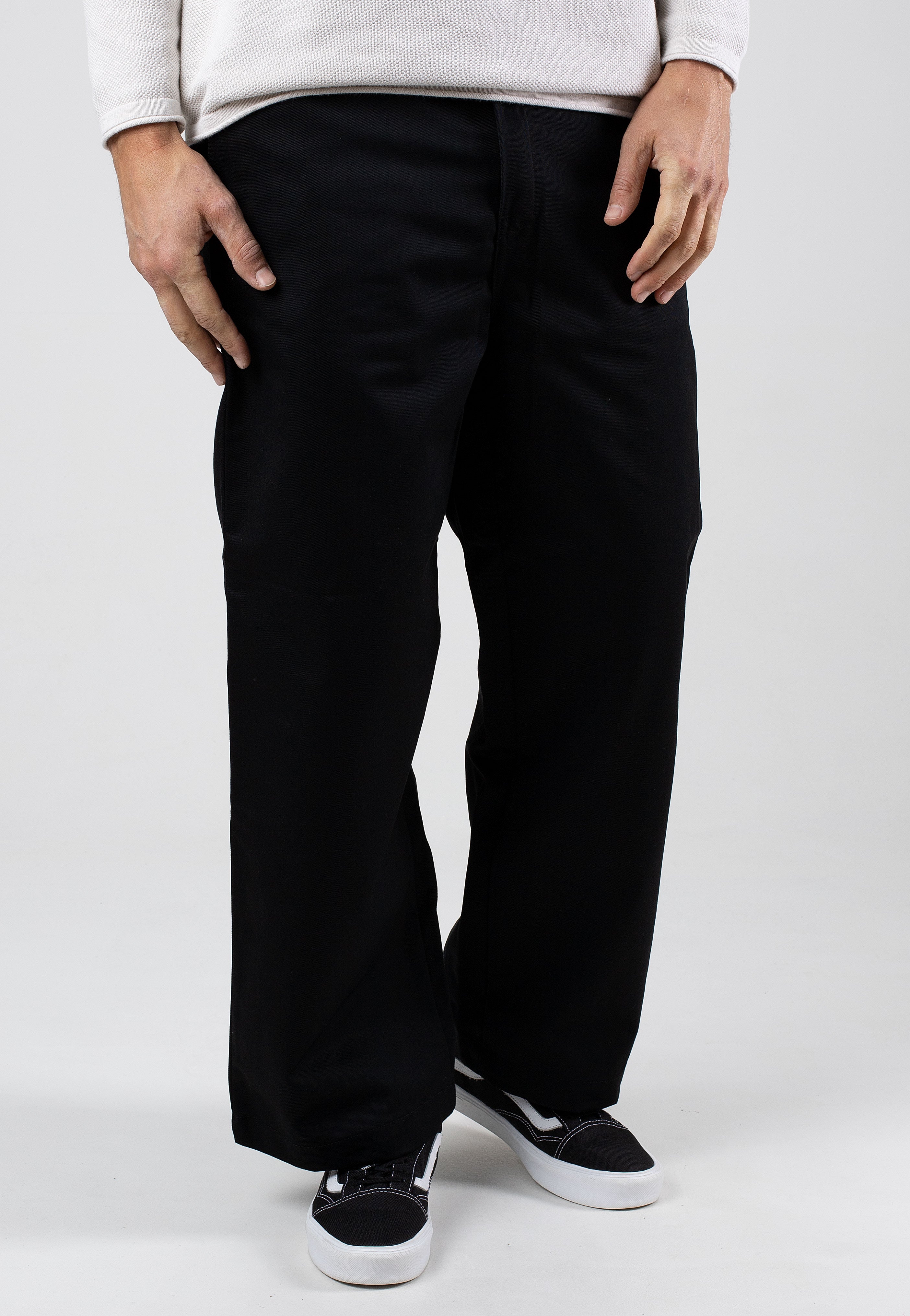 Carhartt WIP - Brooker Rigid Black - Pants | Men-Image