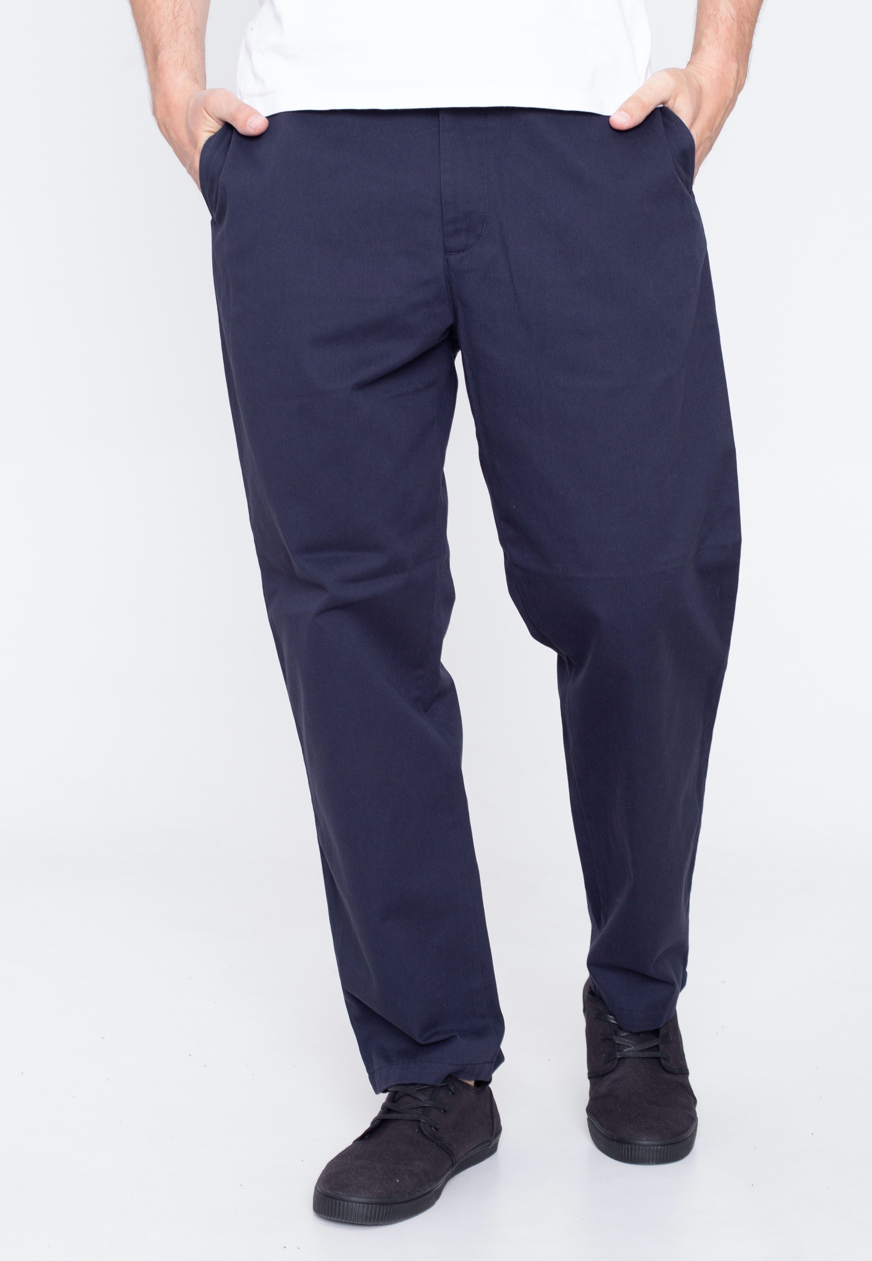 Carhartt WIP - Calder Dark Navy Rinsed - Pants | Men-Image