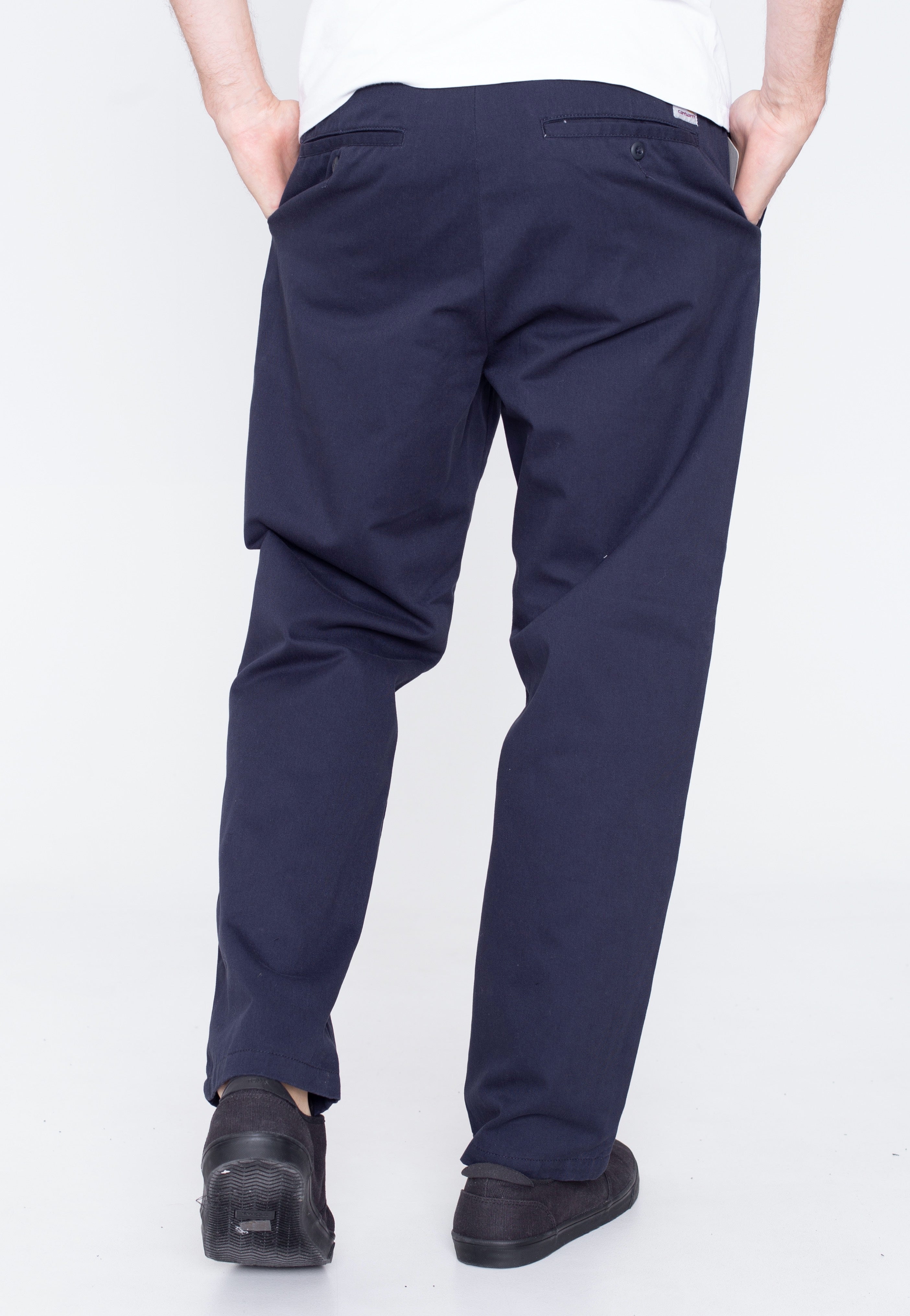 Carhartt WIP - Calder Dark Navy Rinsed - Pants | Men-Image