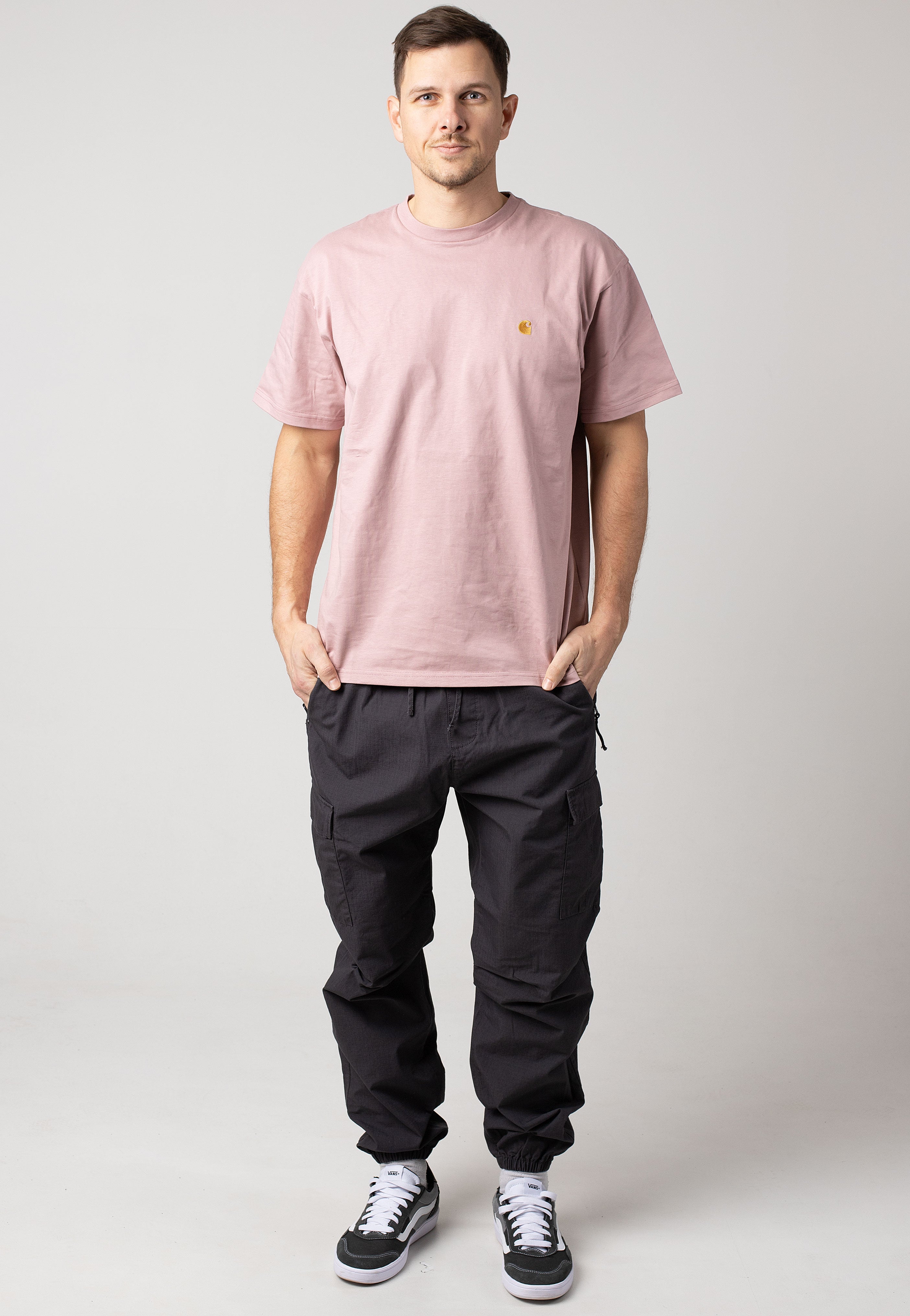 Carhartt WIP - Cargo Jogger Rinsed Flint - Pants | Men-Image