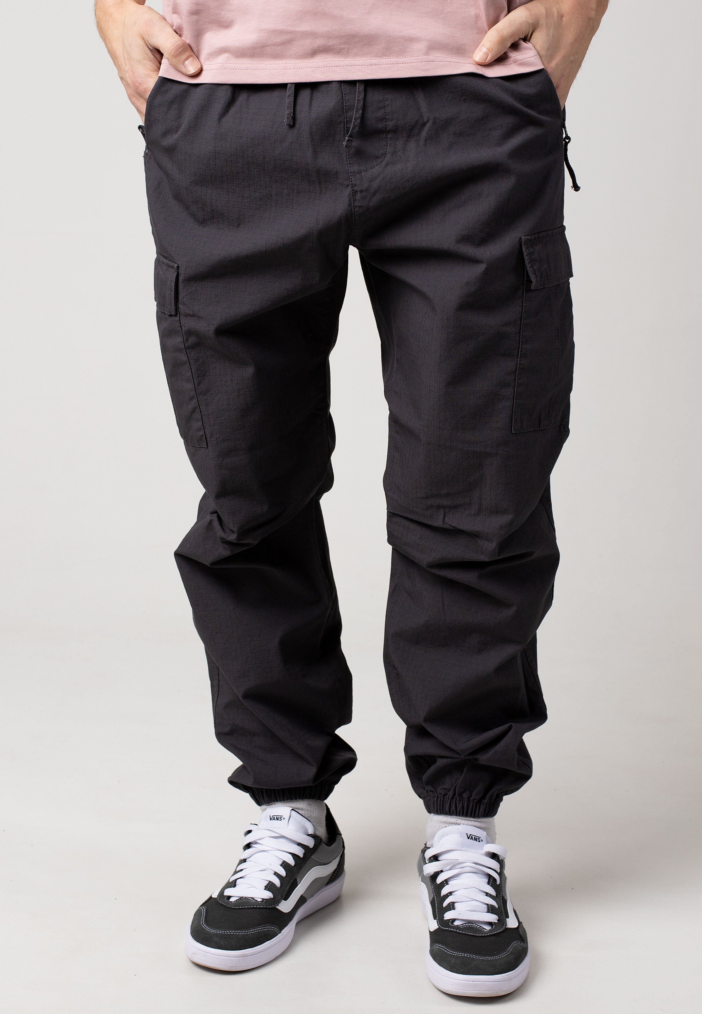 Carhartt WIP - Cargo Jogger Rinsed Flint - Pants | Men-Image