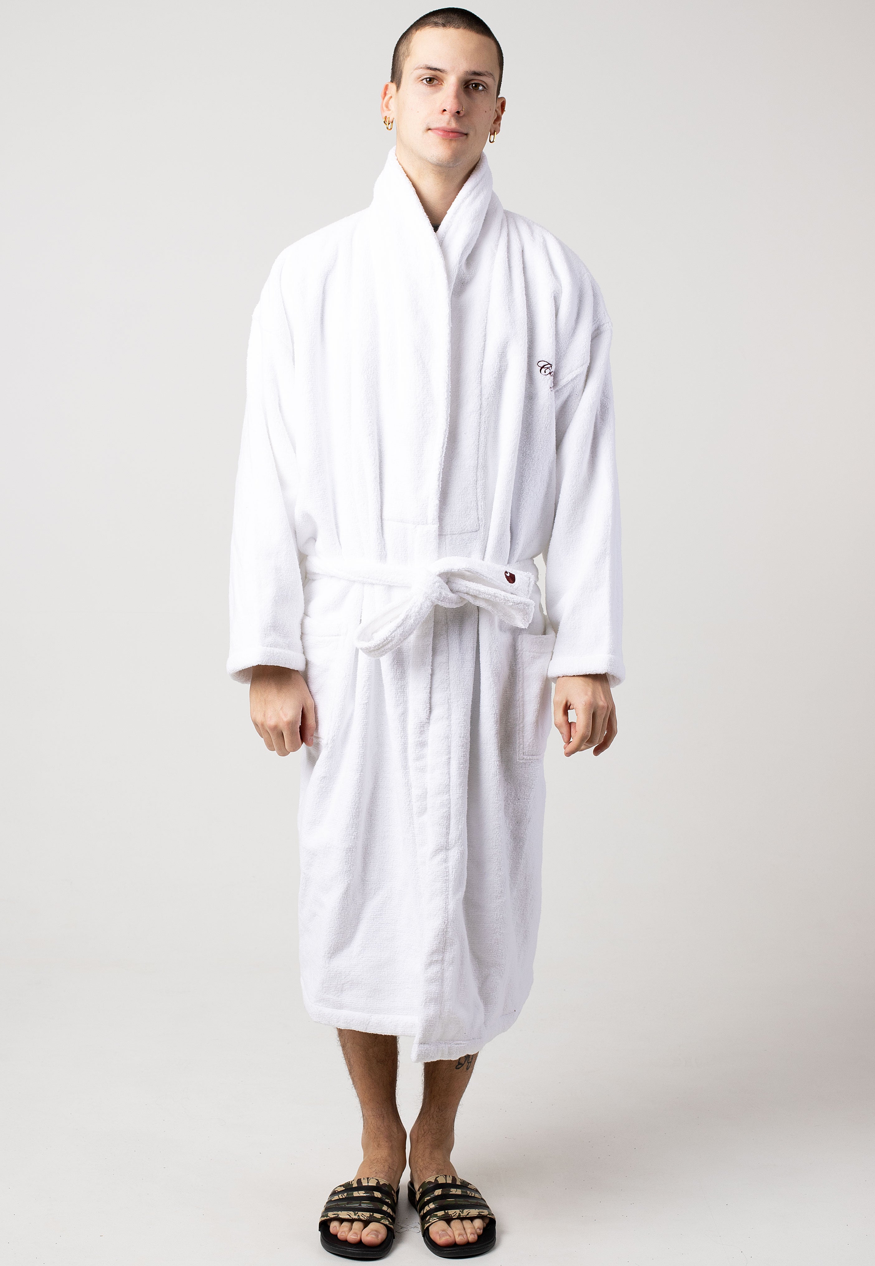 Carhartt WIP - Carhartt Please White/Bordeaux - Bathrobes | Men-Image