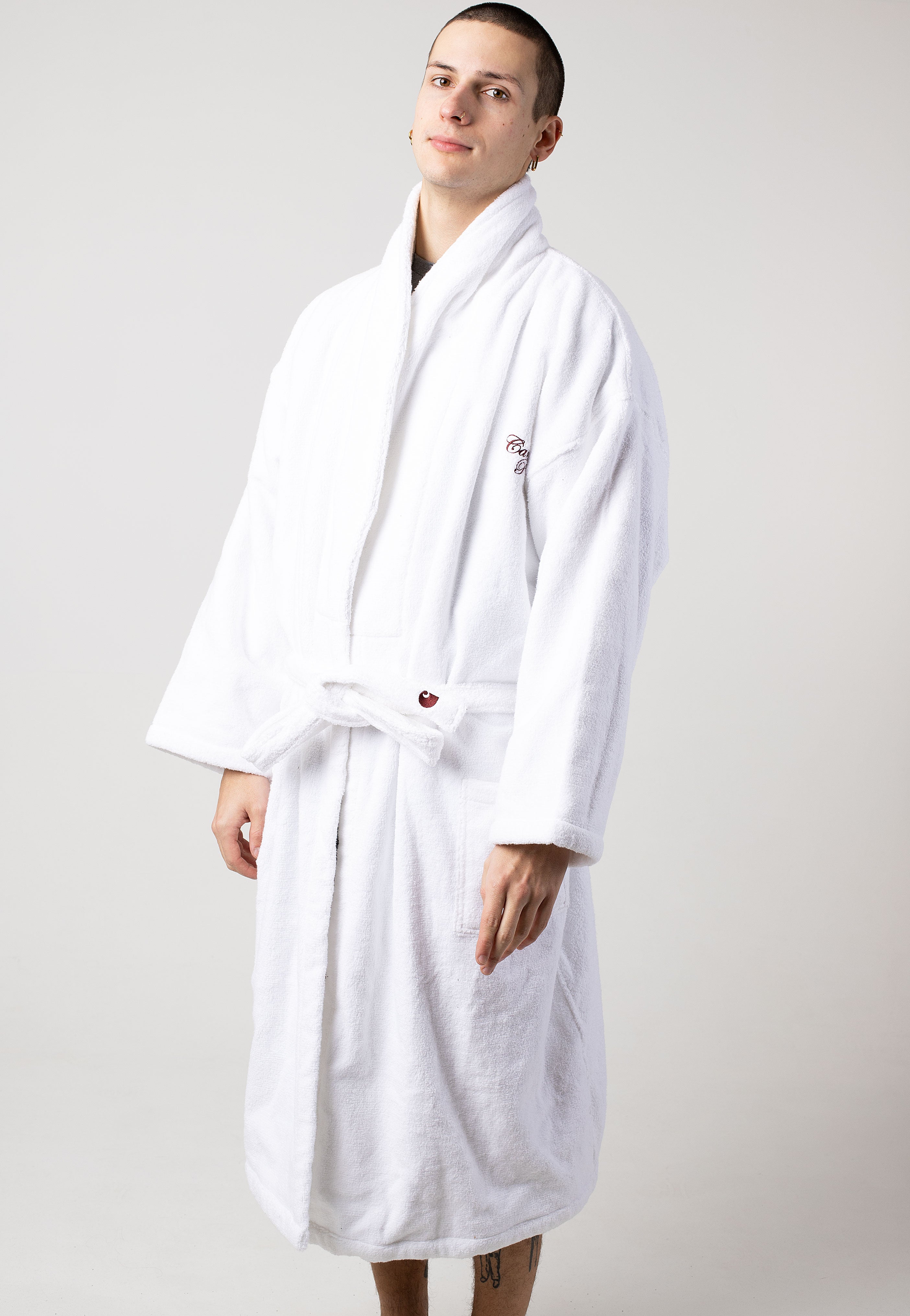 Carhartt WIP - Carhartt Please White/Bordeaux - Bathrobes | Men-Image