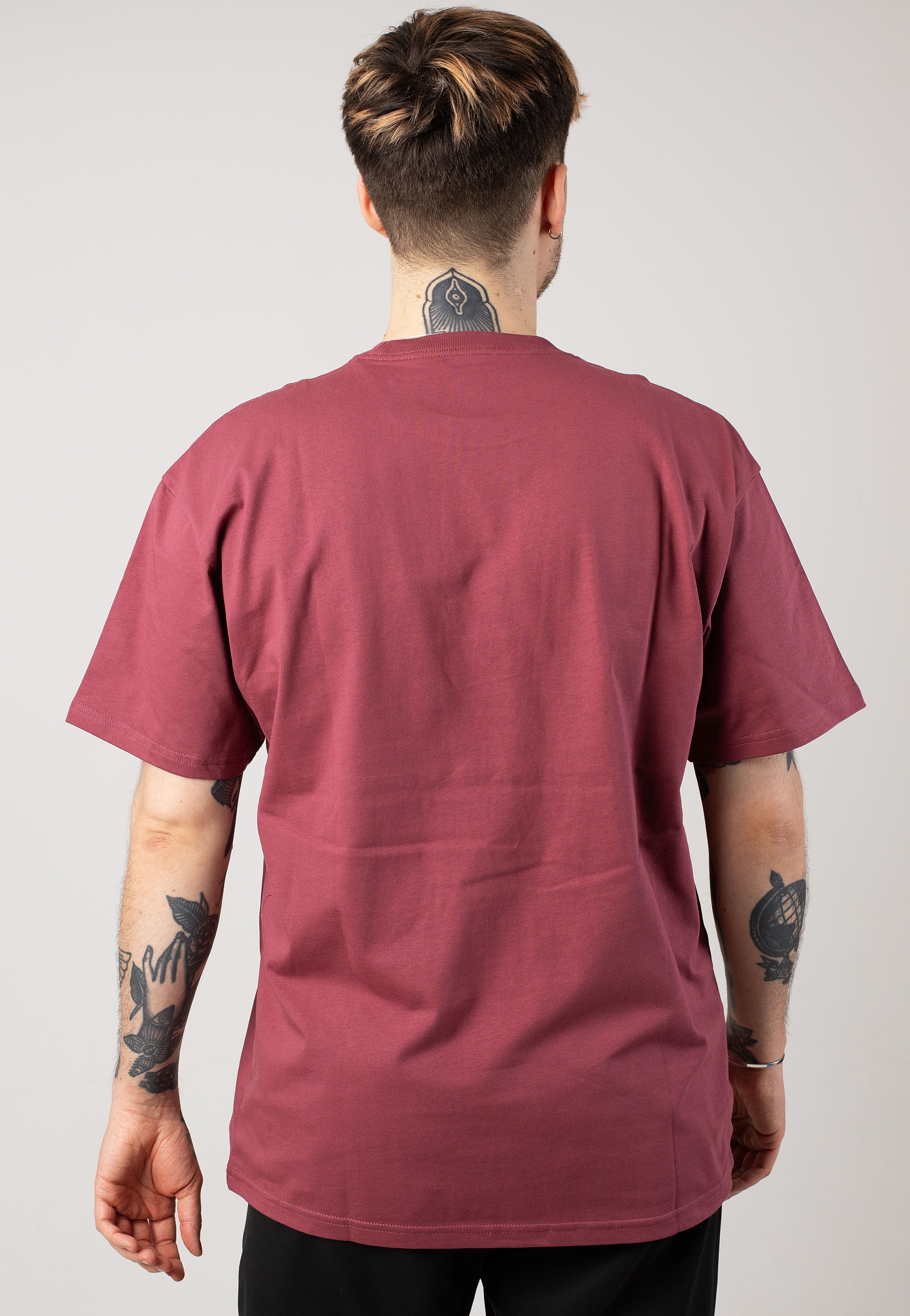 Carhartt WIP - Chase Dusty Fuchsia/Gold - T-Shirt | Men-Image