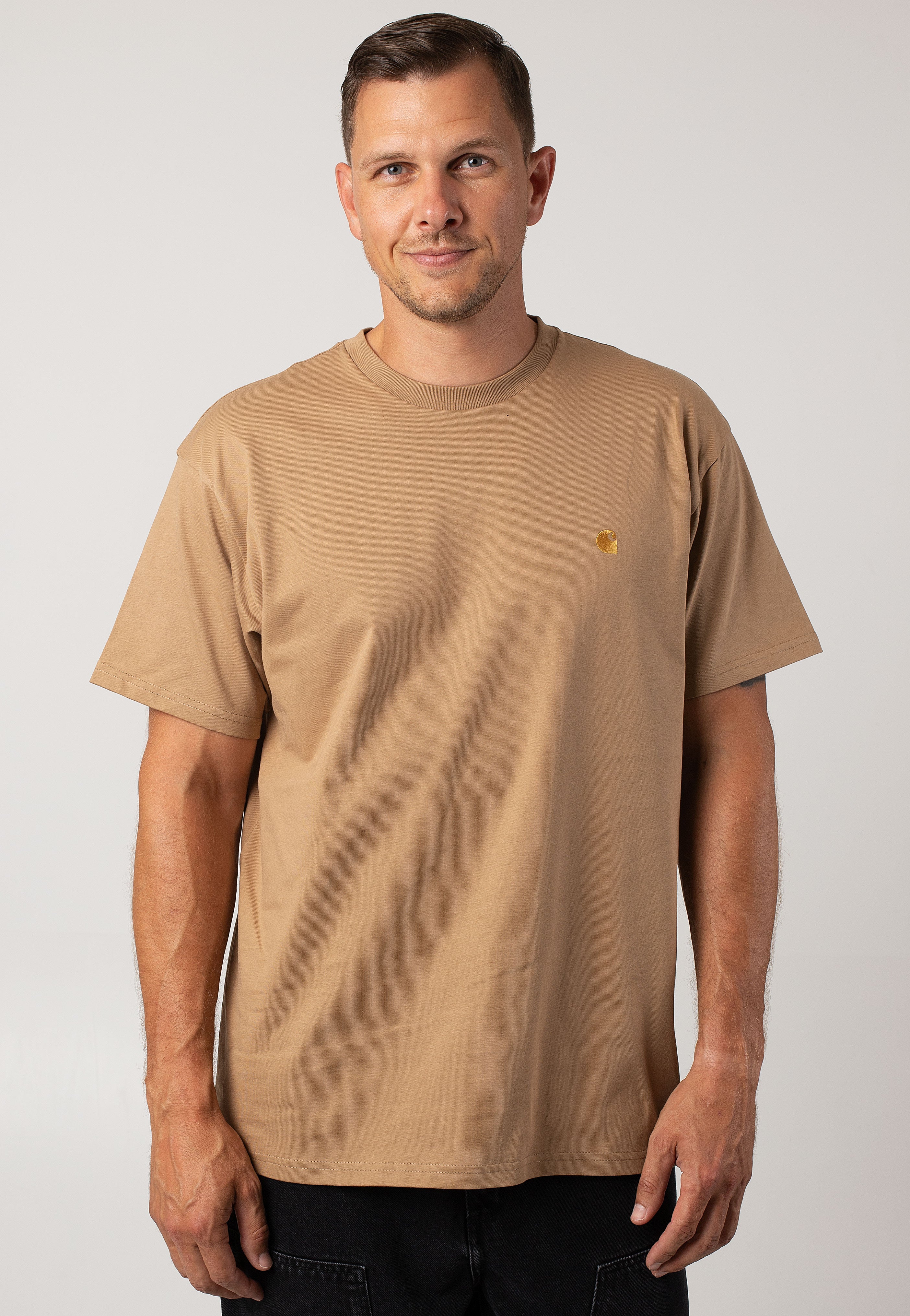 Carhartt WIP - Chase Peanut/Gold - T-Shirt | Men-Image