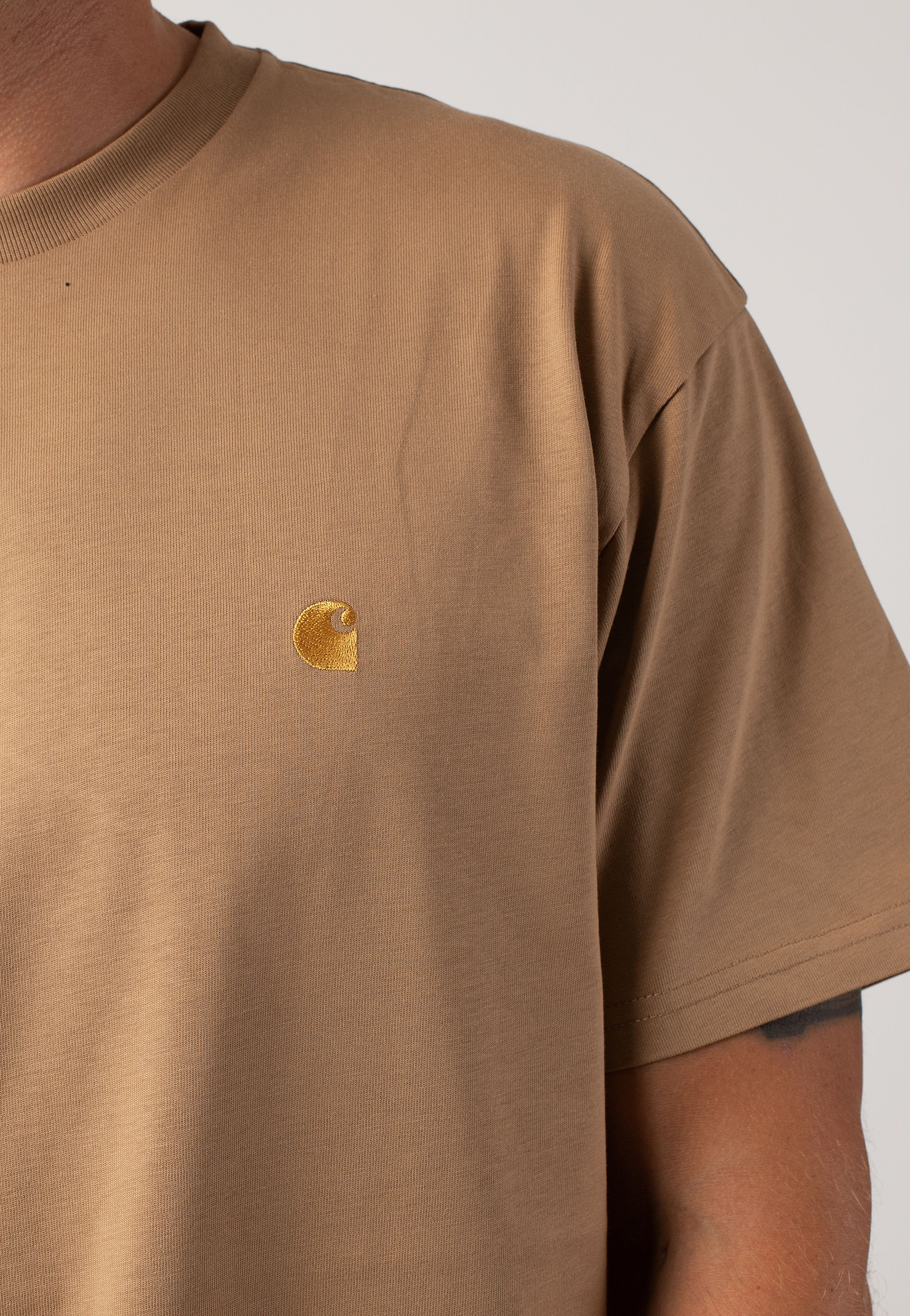 Carhartt WIP - Chase Peanut/Gold - T-Shirt | Men-Image