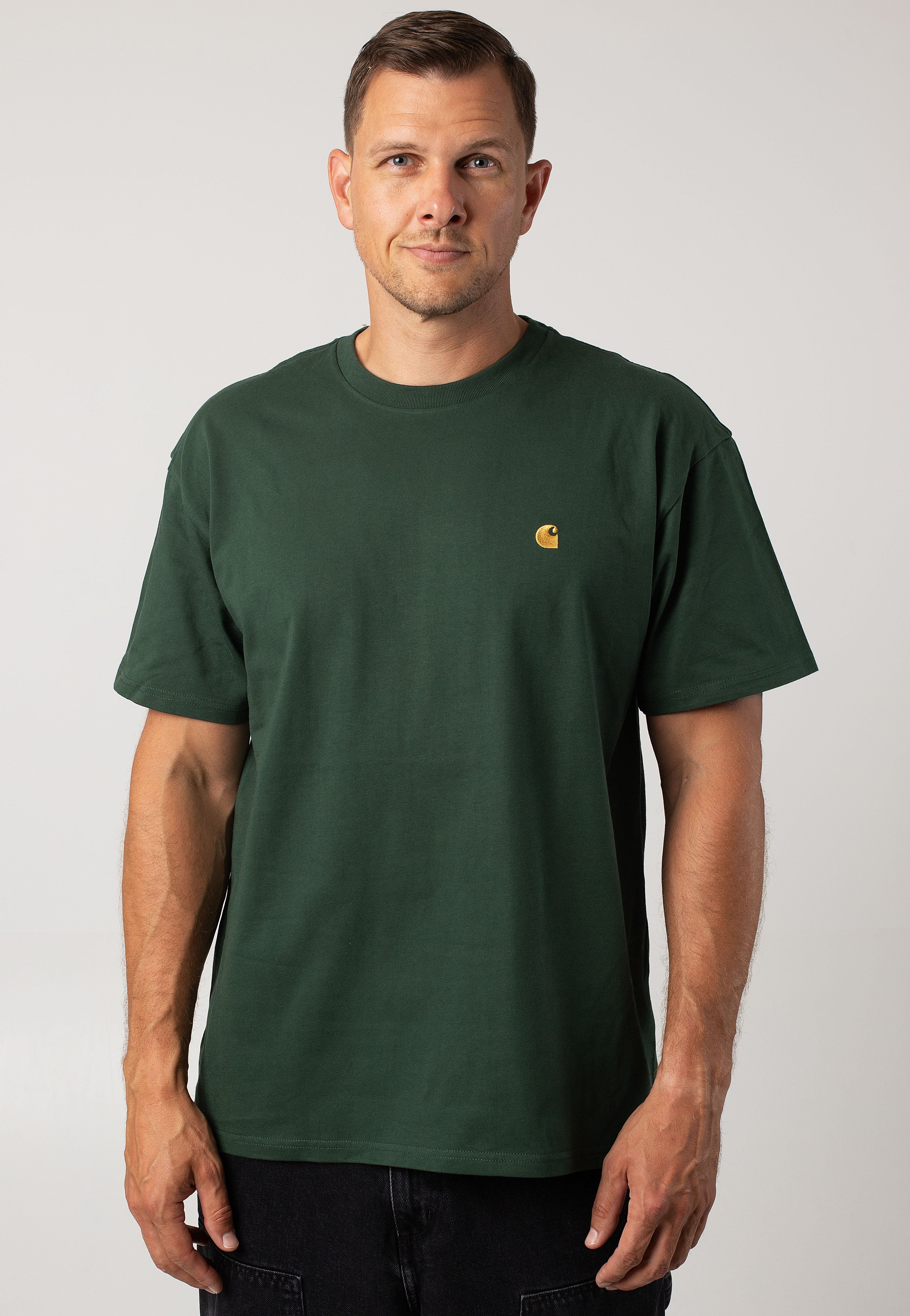 Carhartt WIP - Chase Sycamore Tree/Gold - T-Shirt | Men-Image