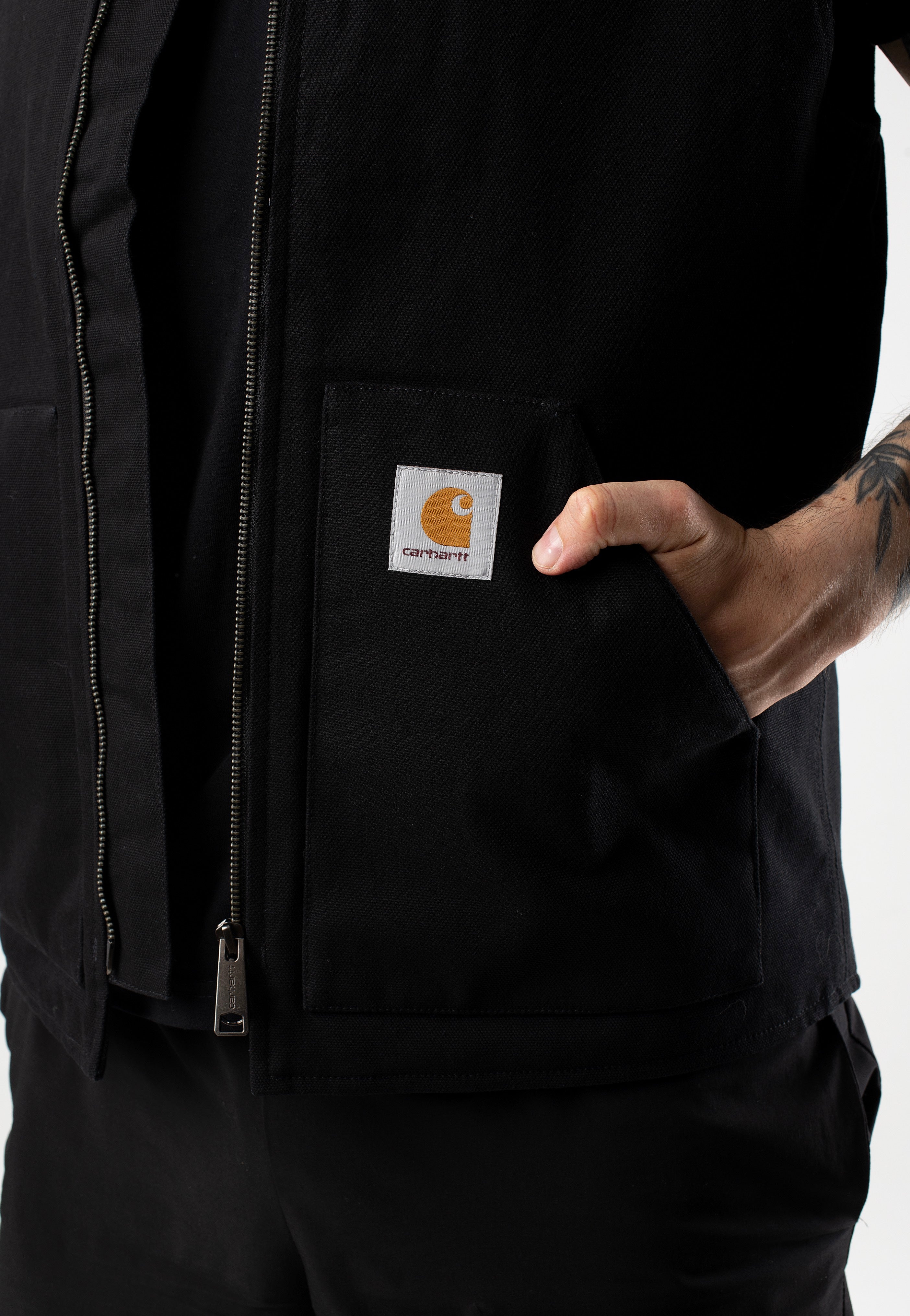 Carhartt WIP - Classic Rigid Black - Vest | Men-Image