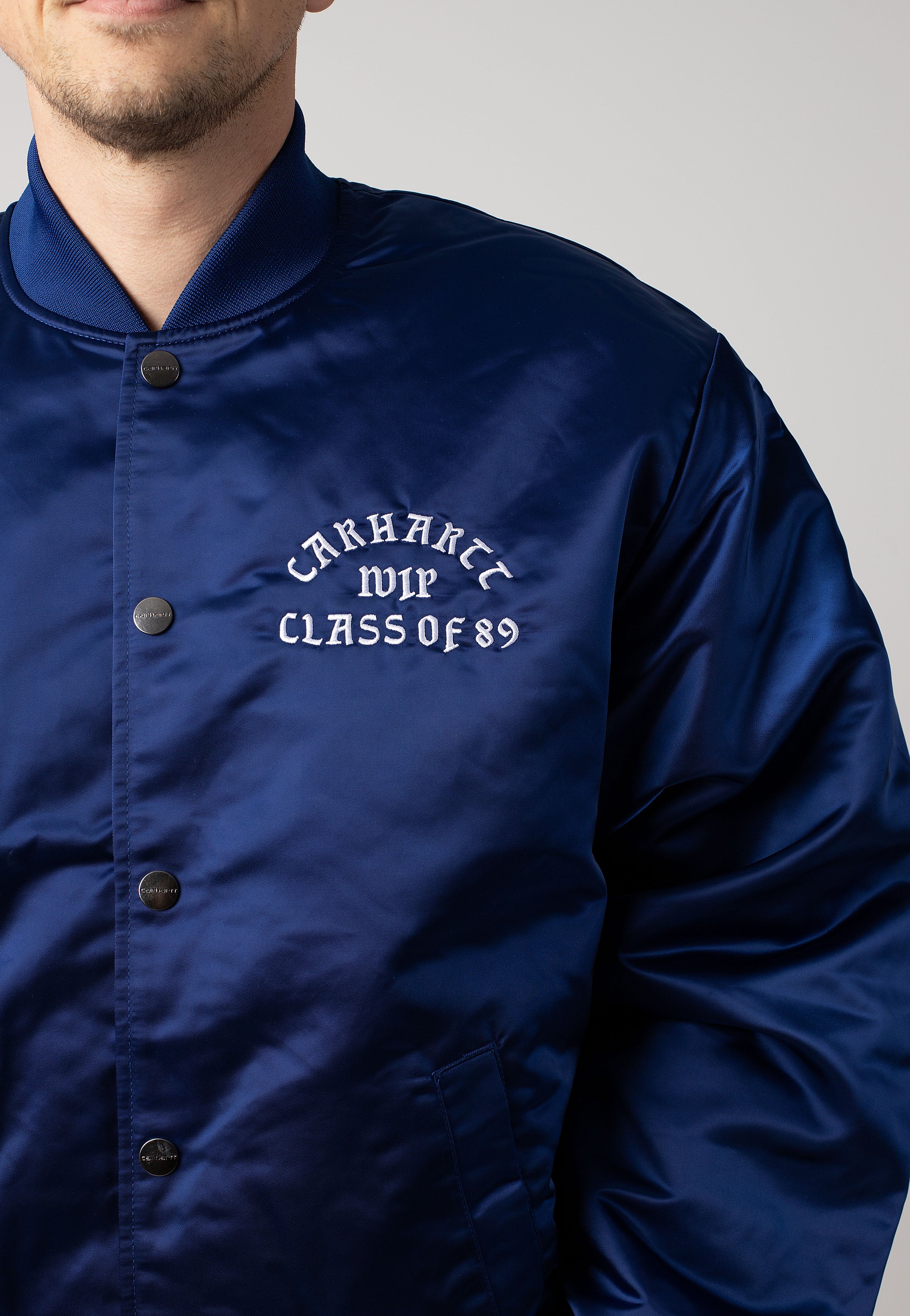 Carhartt WIP - Class Of 89 Bomber Elder/White - Jacket | Men-Image