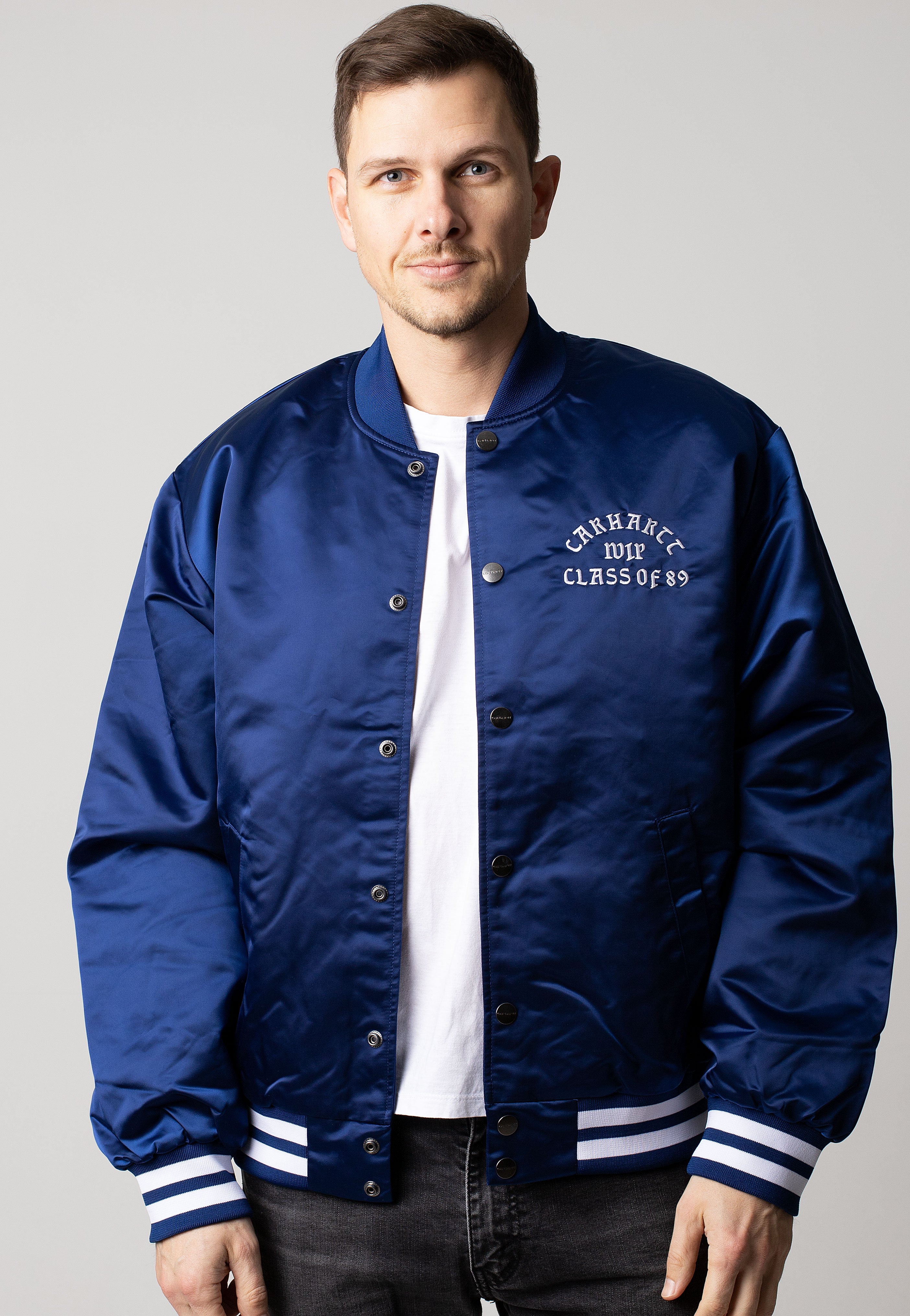 Carhartt WIP - Class Of 89 Bomber Elder/White - Jacket | Men-Image