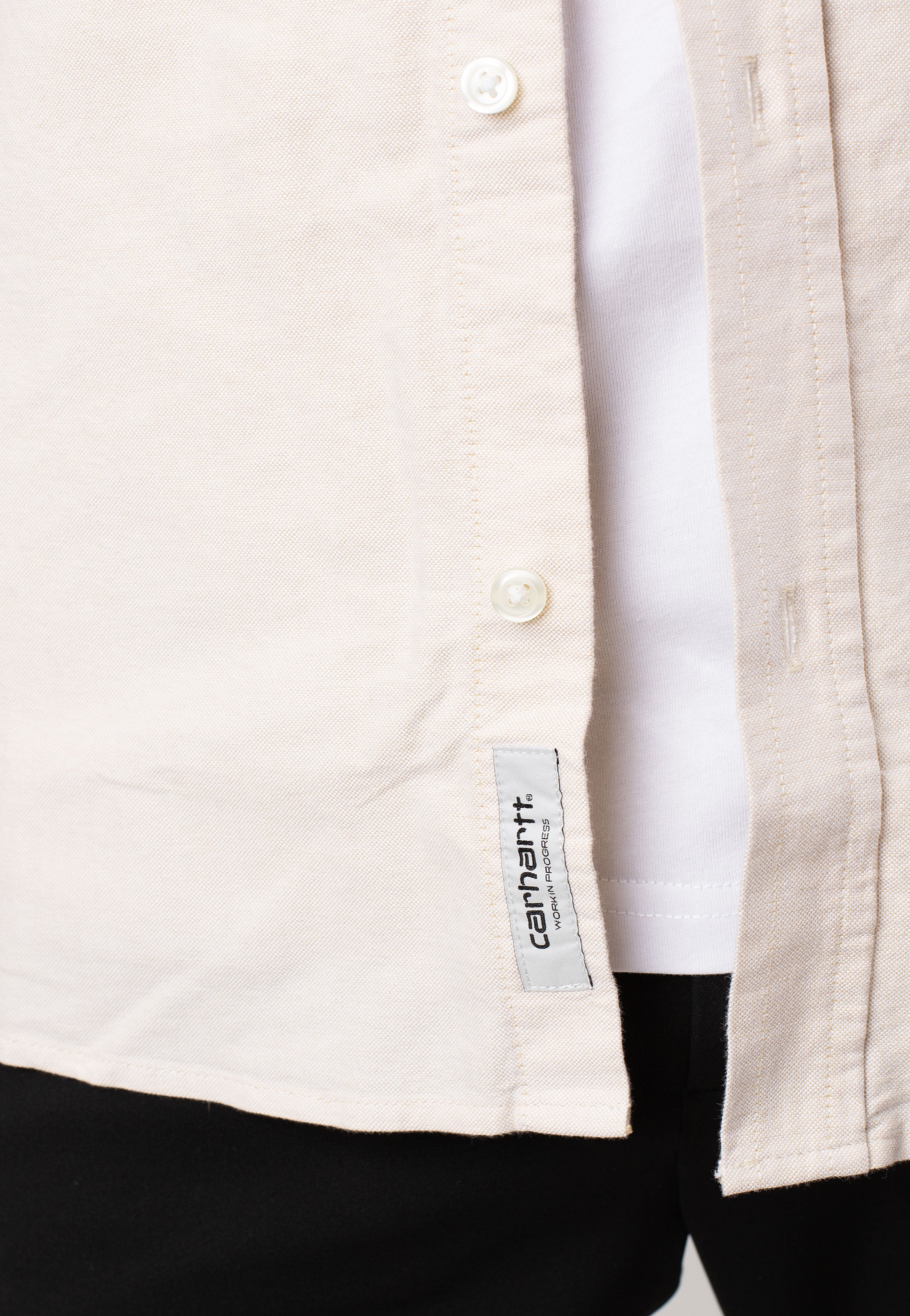 Carhartt WIP - C Logo Cornsilk/White - Shirt | Men-Image