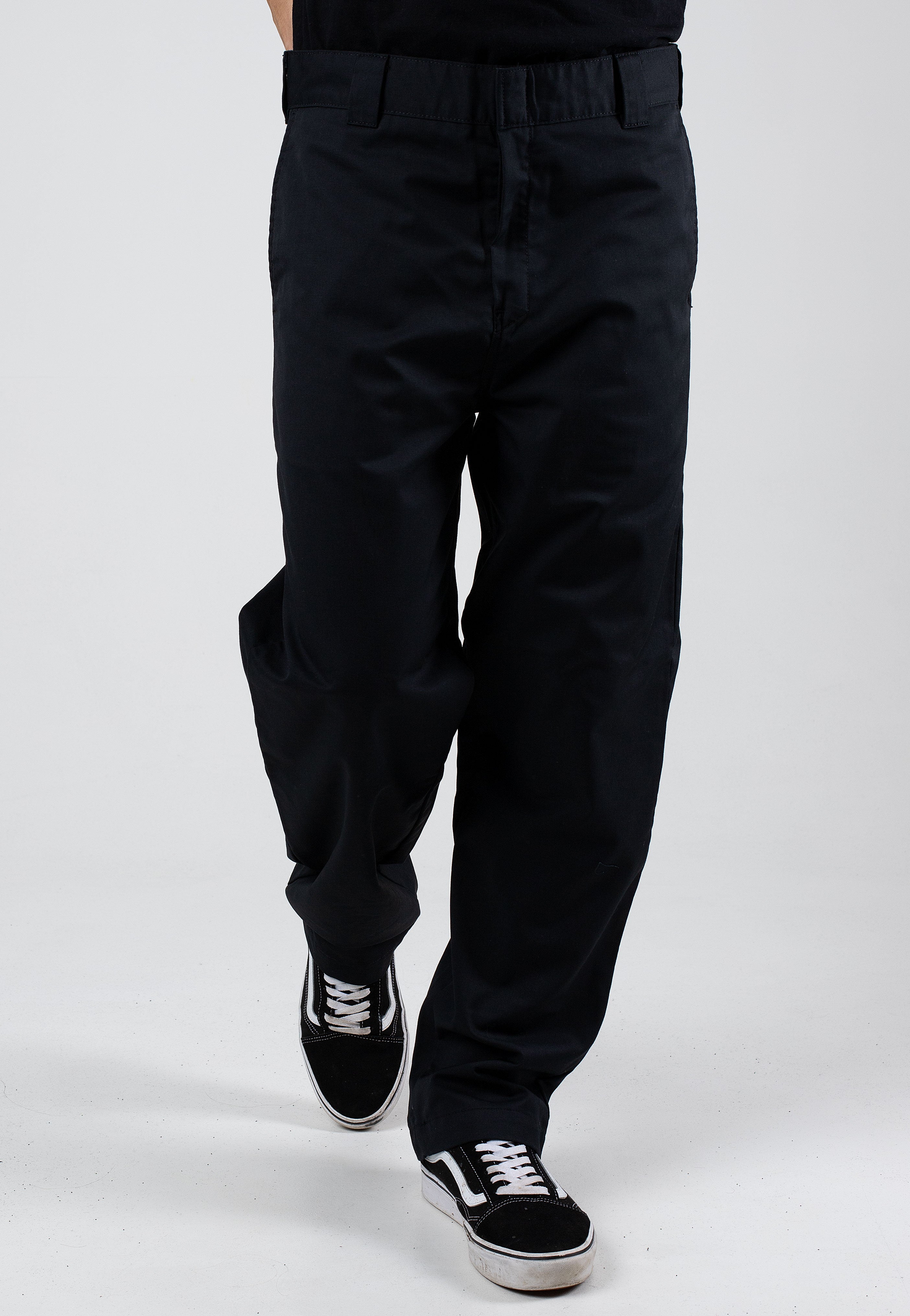 Carhartt WIP - Craft Rinsed Black - Pants | Men-Image