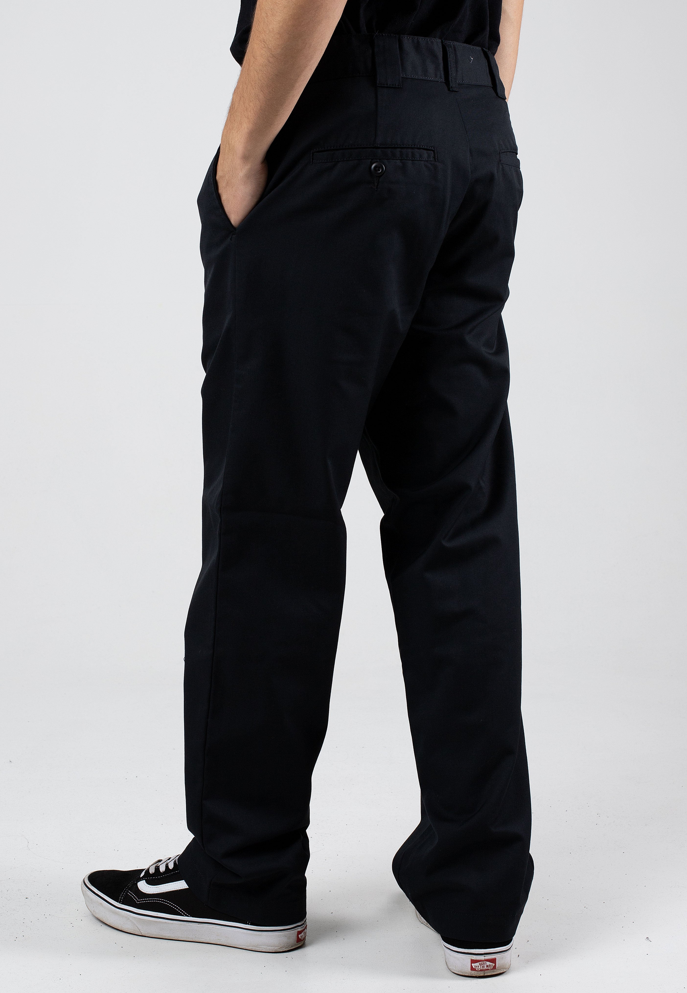 Carhartt WIP - Craft Rinsed Black - Pants | Men-Image