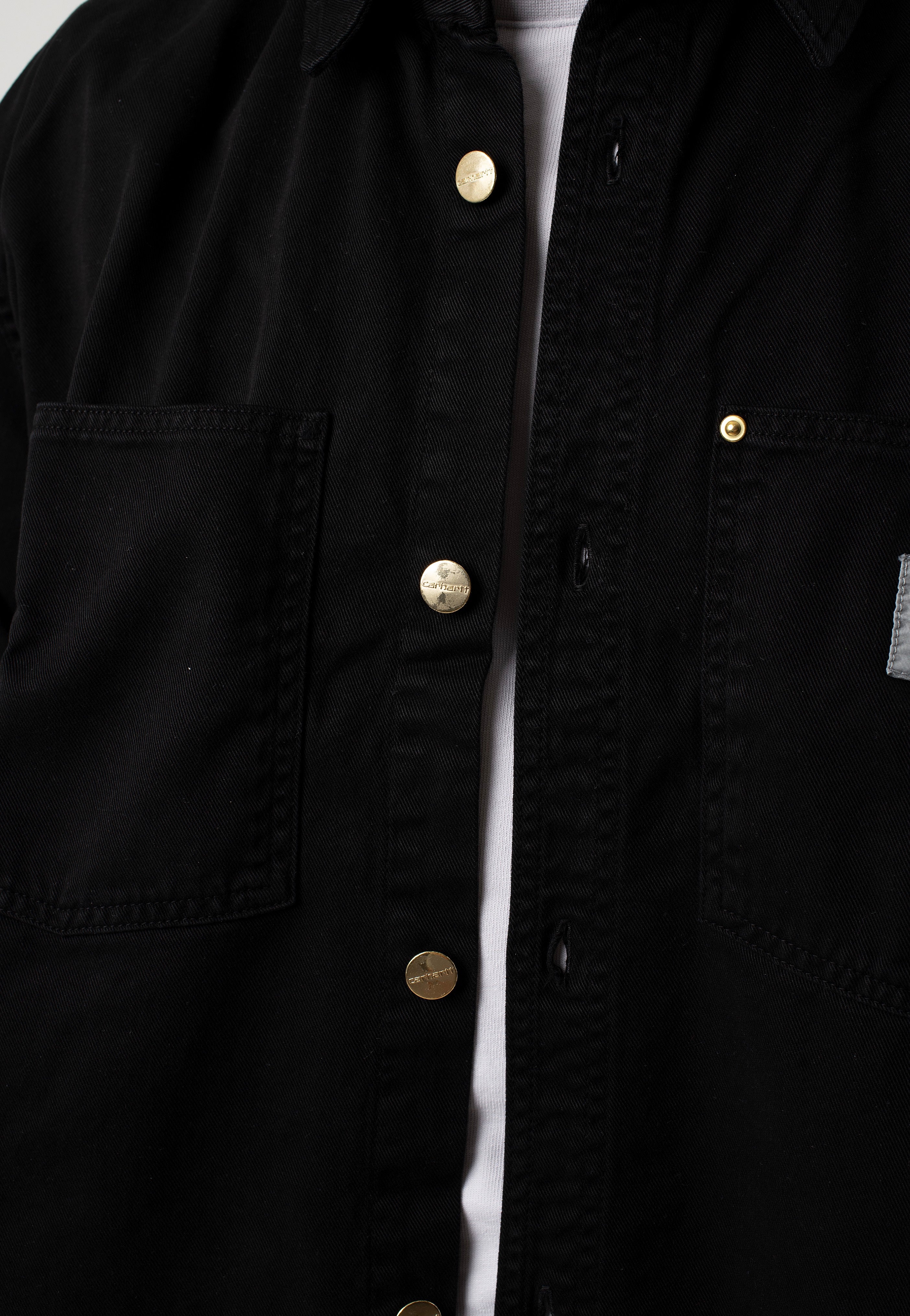 Carhartt WIP - Derby Garment Dyed Black - Jacket | Men-Image