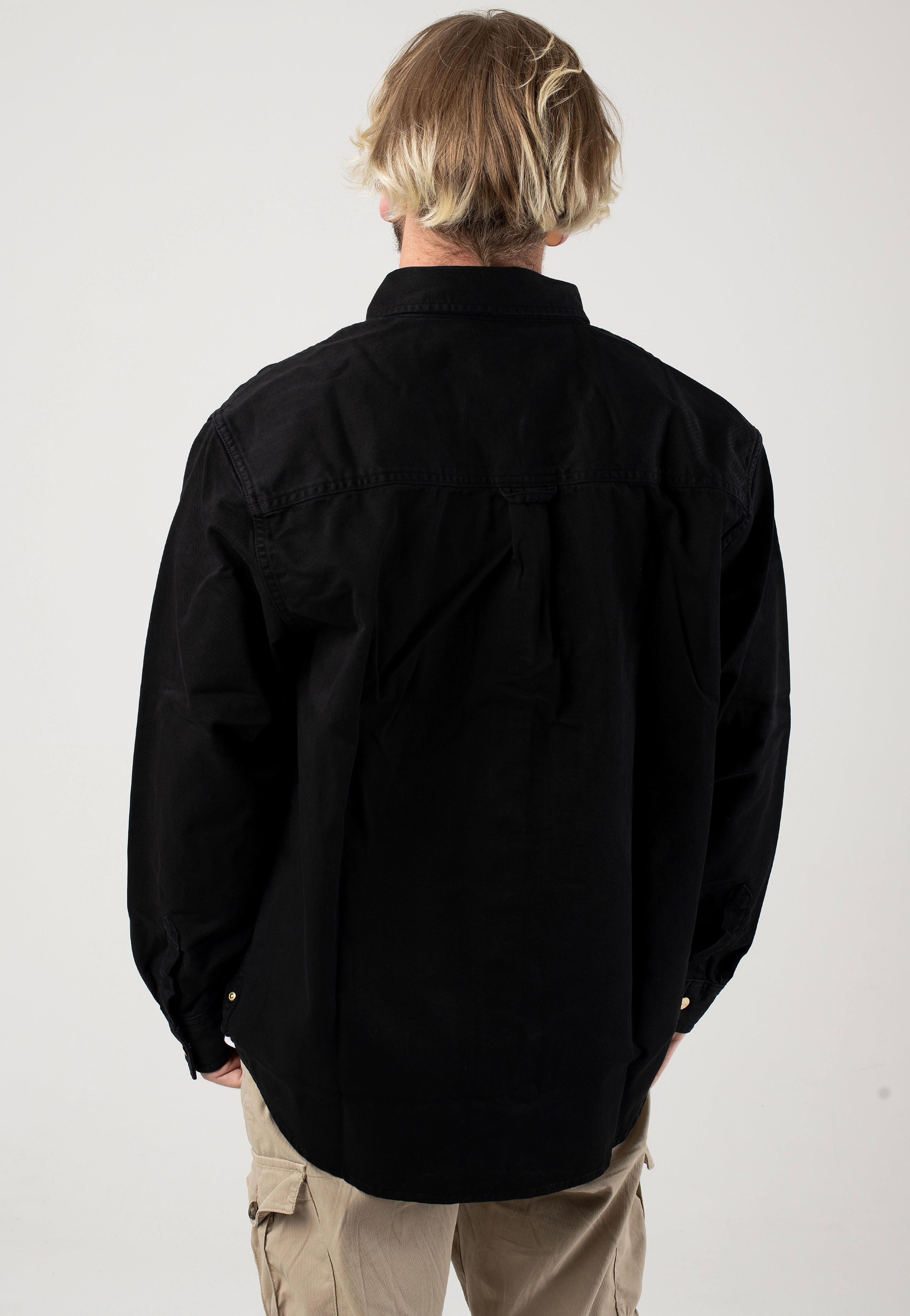 Carhartt WIP - Derby Garment Dyed Black - Jacket | Men-Image