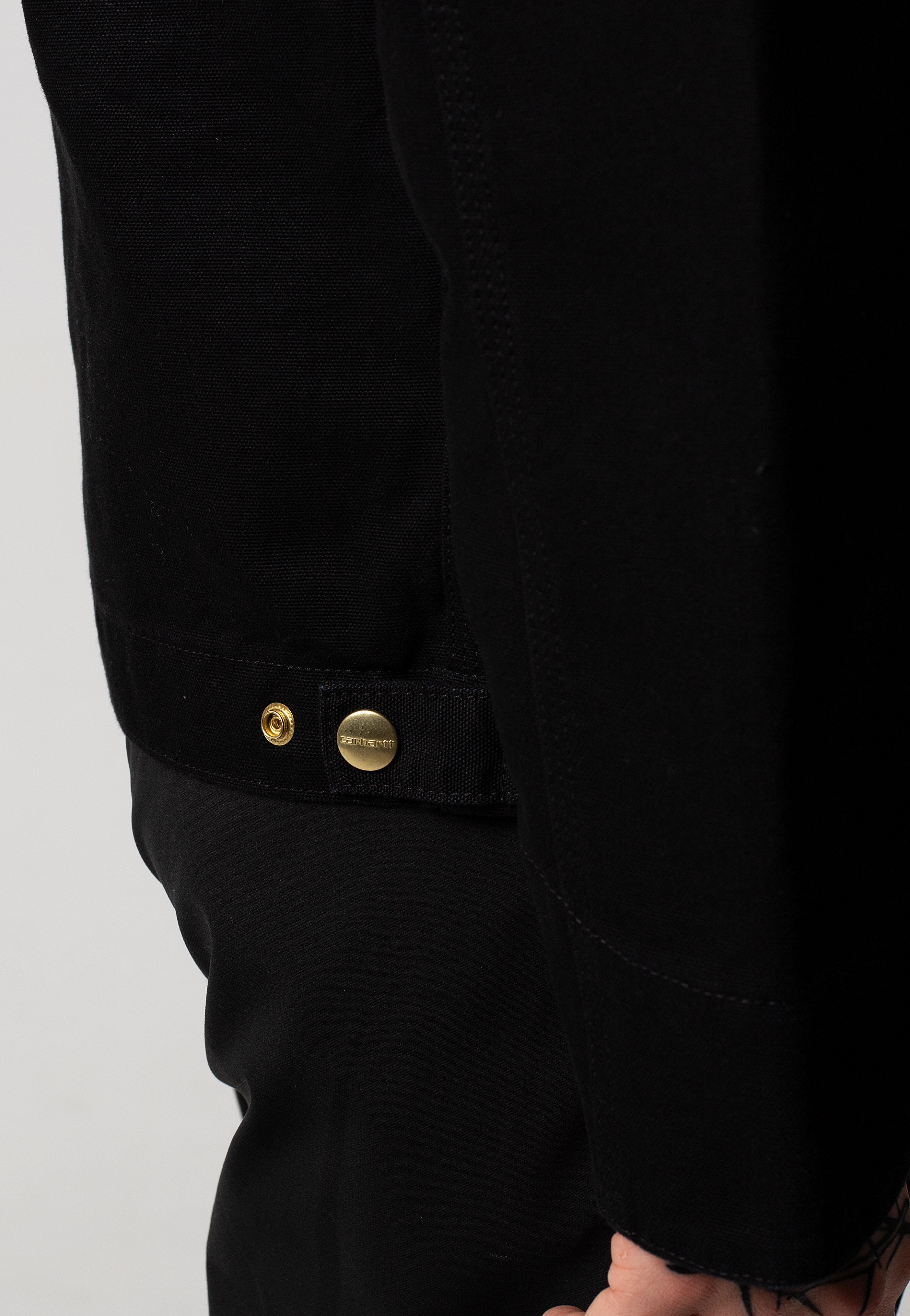 Carhartt WIP - Detroit Rinsed Black/Black - Jacket | Men-Image