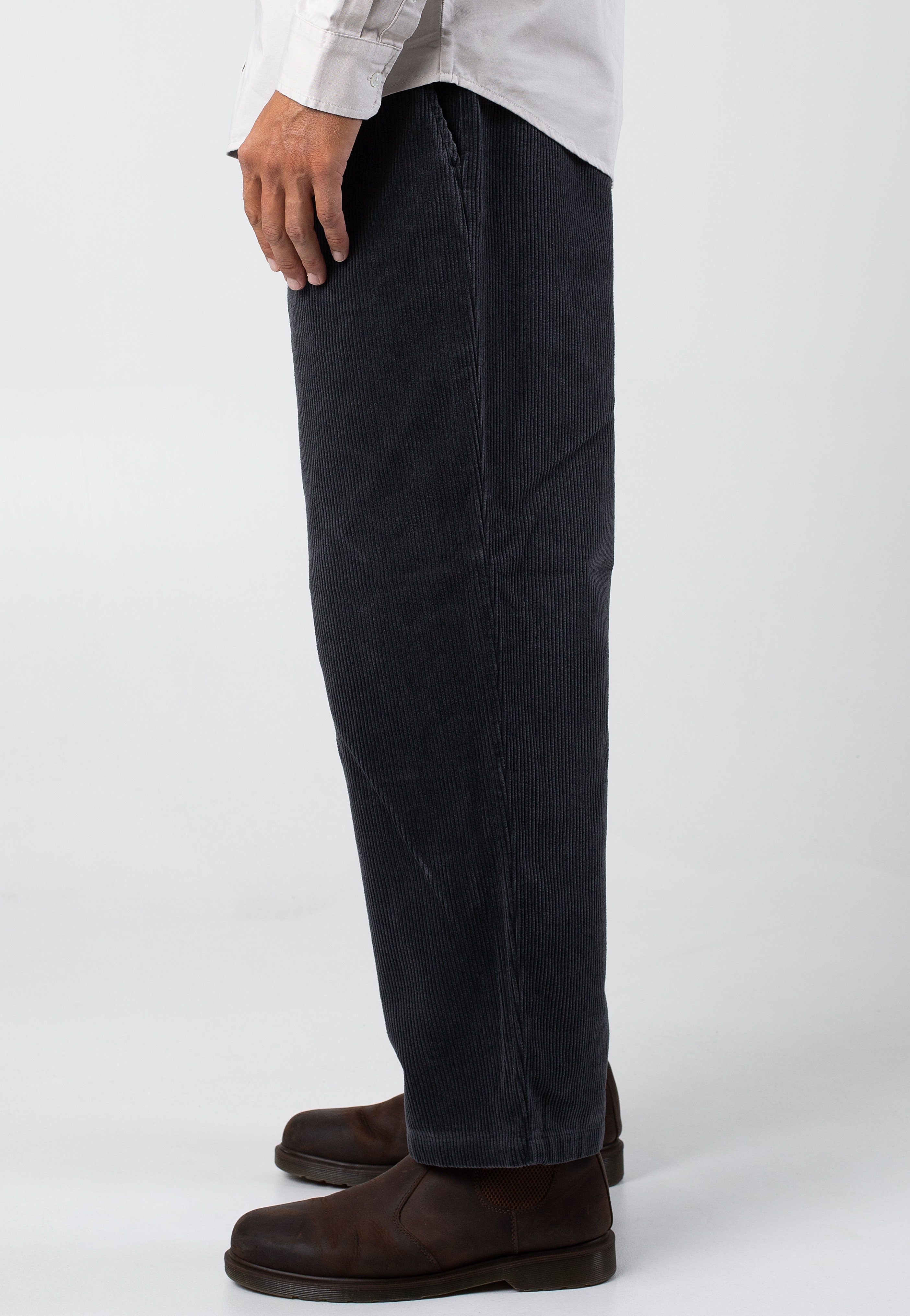 Carhartt WIP - Evan Rinsed Graphite - Pants | Men-Image