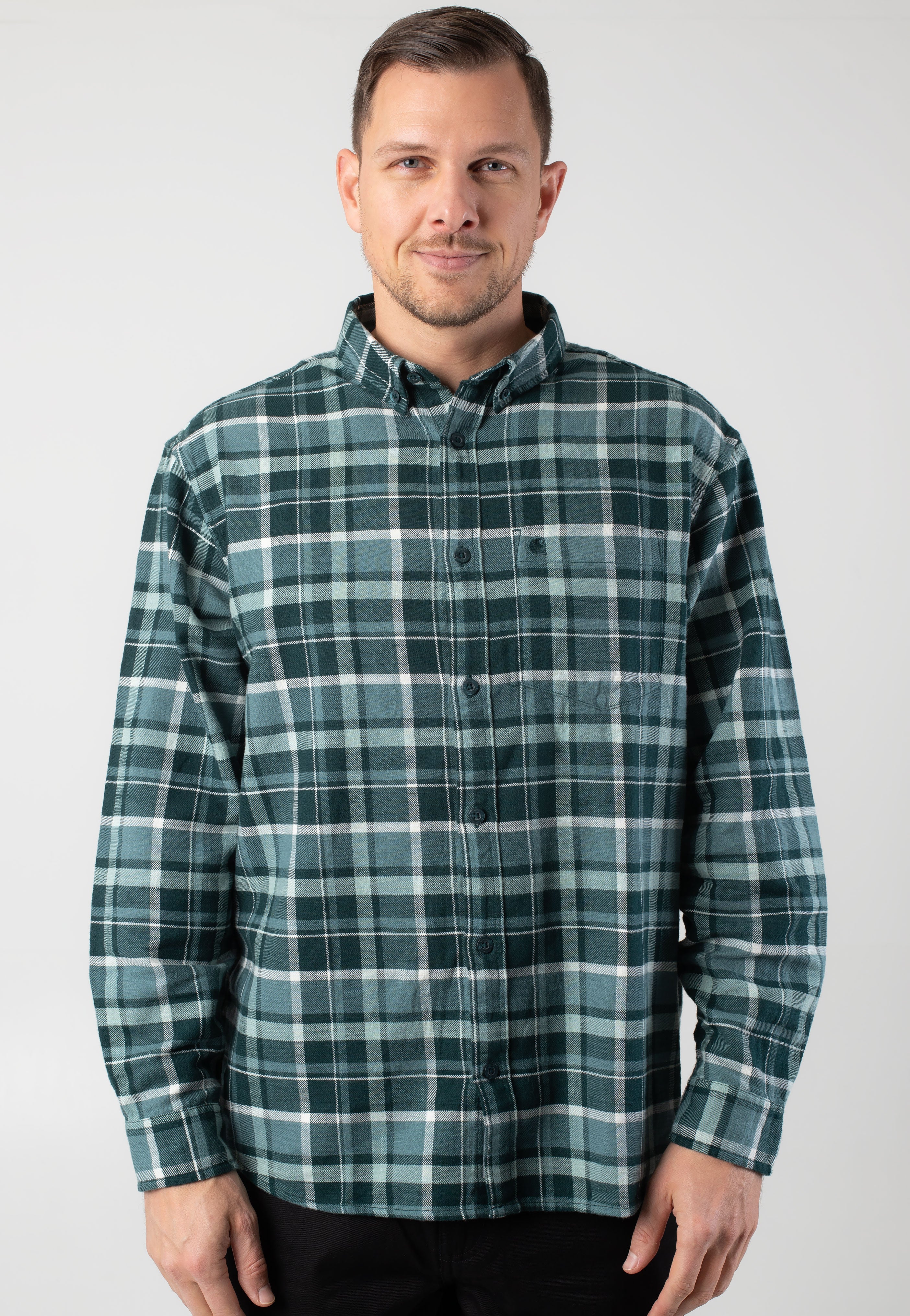 Carhartt WIP - Fendrick Fendrick Check/Deep Lagoon - Shirt | Men-Image