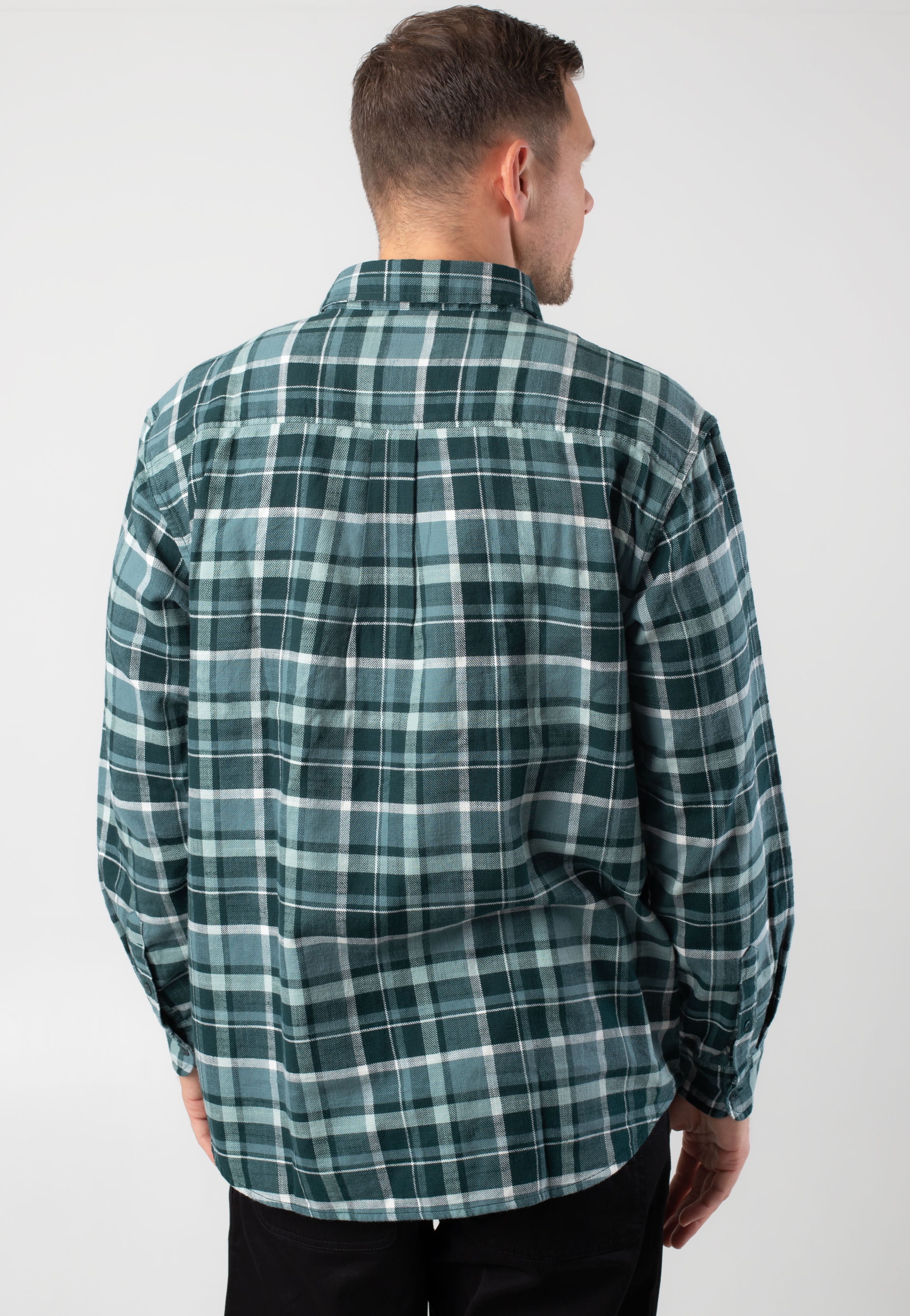 Carhartt WIP - Fendrick Fendrick Check/Deep Lagoon - Shirt | Men-Image