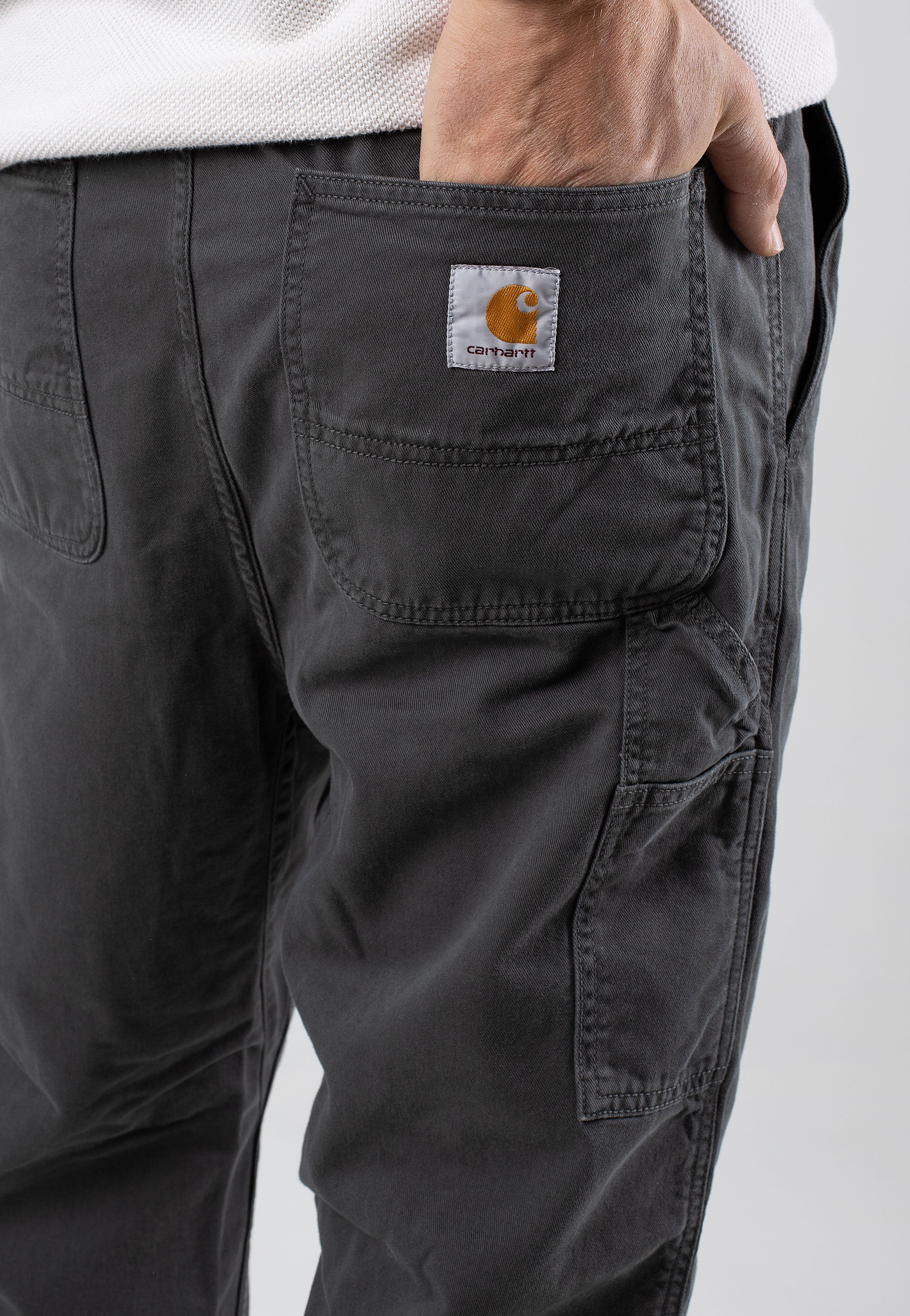 Carhartt WIP - Flint Garment Dyed Jura - Pants | Men-Image