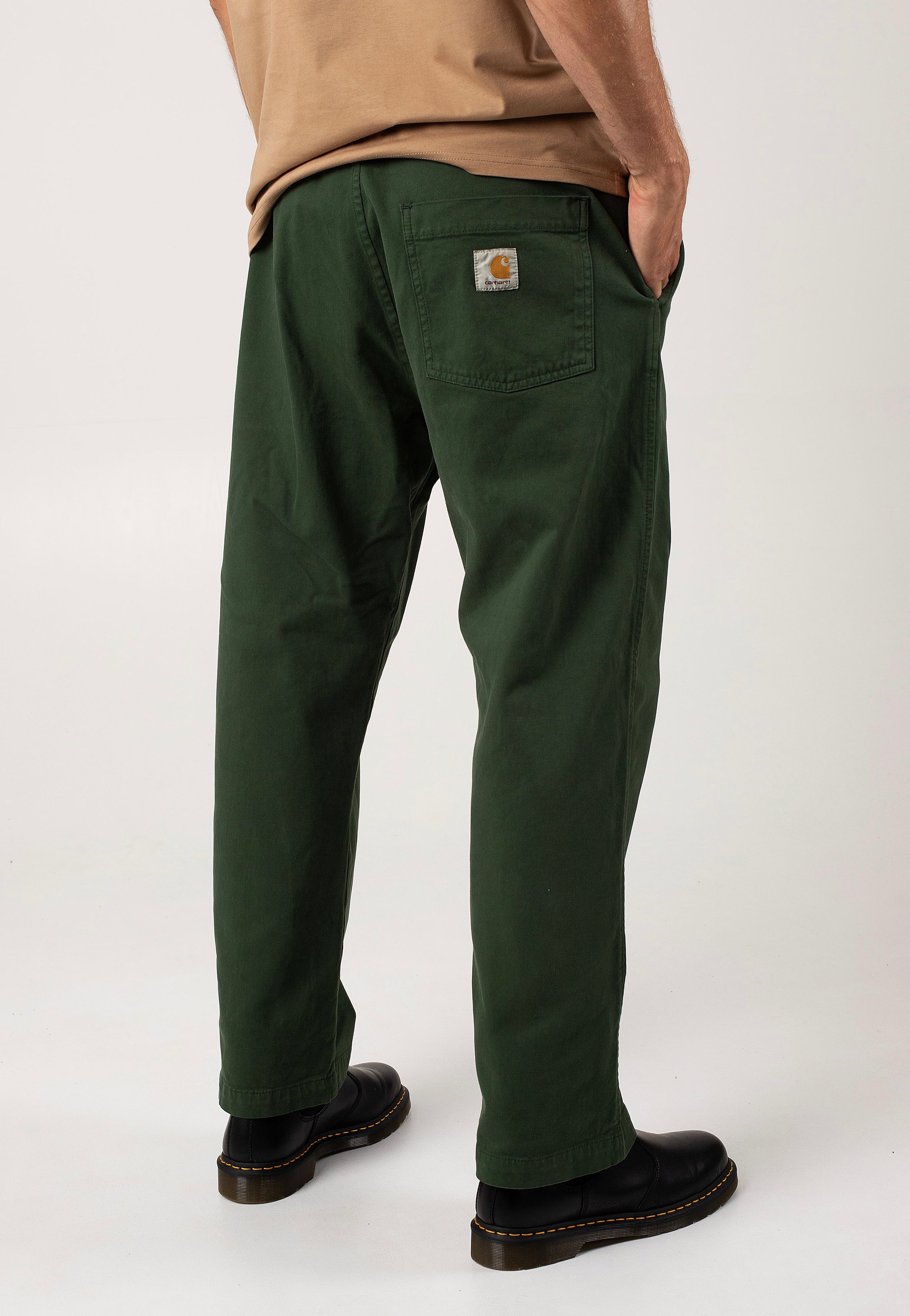 Carhartt WIP - Floyde Garment Dyed Sycamore Tree - Pants | Men-Image