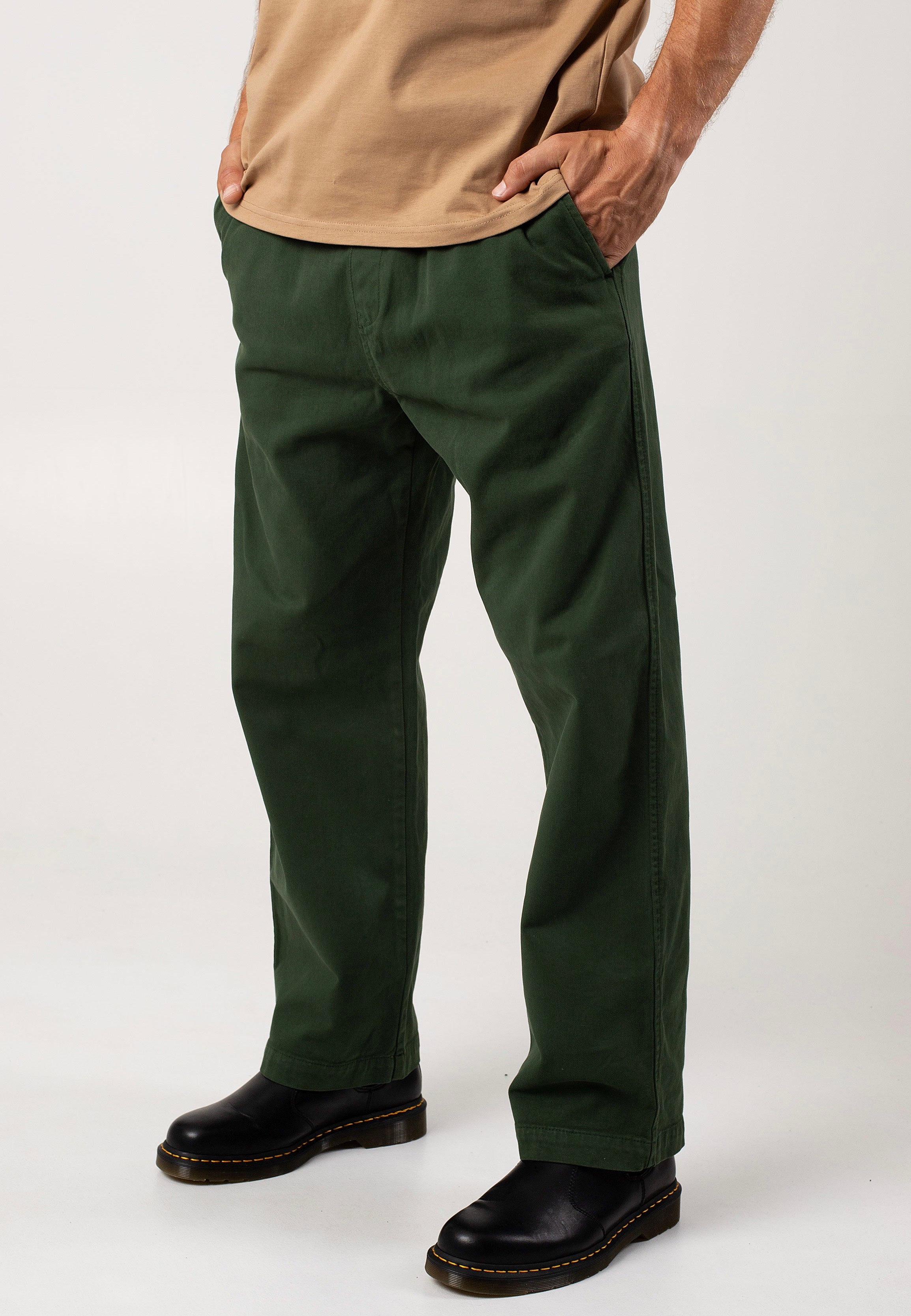 Carhartt WIP - Floyde Garment Dyed Sycamore Tree - Pants | Men-Image