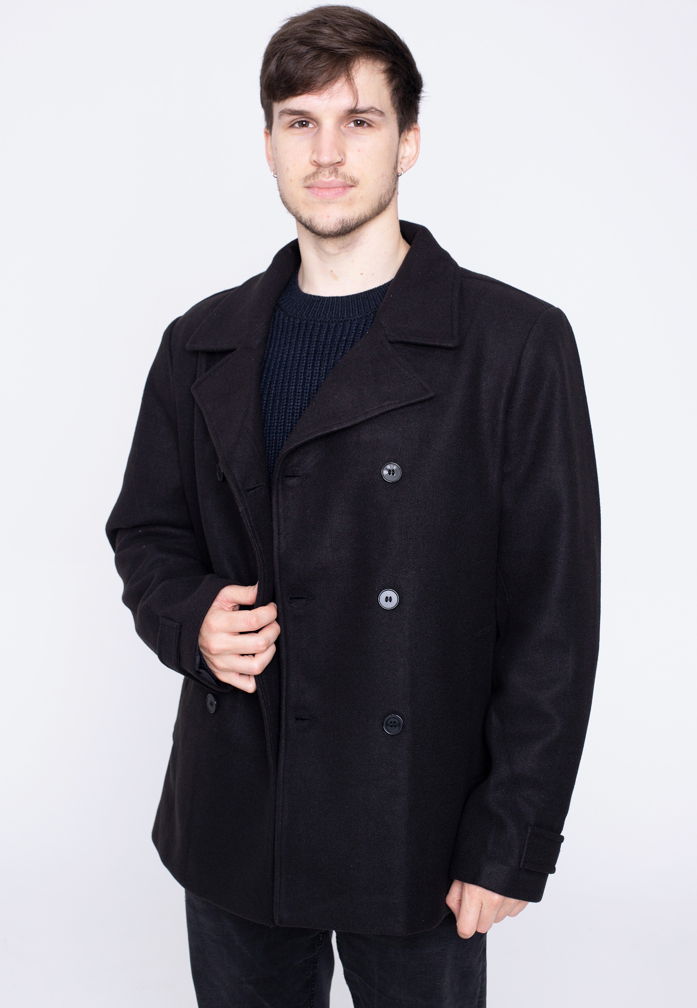 Urban Classics - Classic Pea Black - Jacket | Men-Image