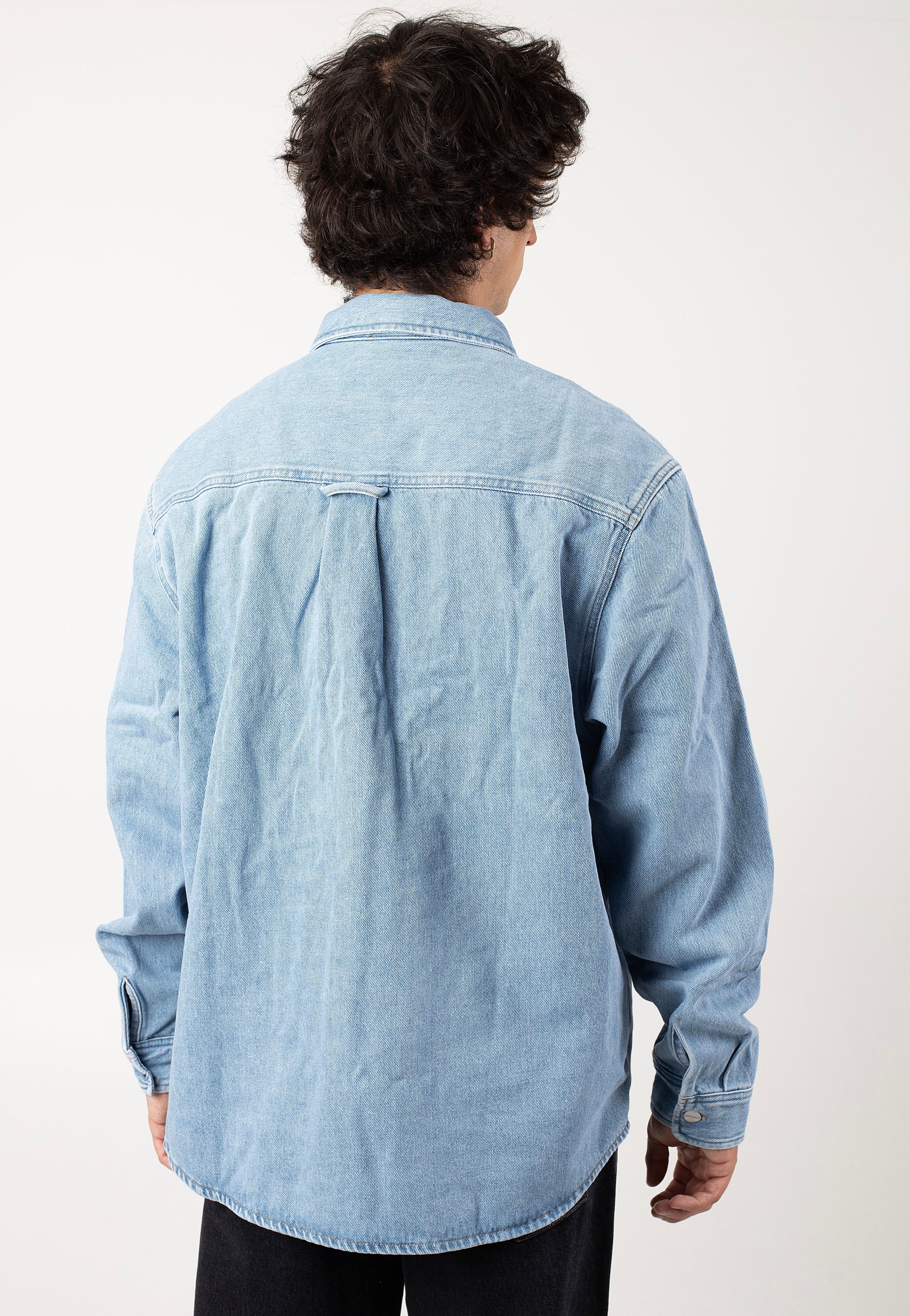 Carhartt WIP - Harvey Dark Bleached Blue - Jacket | Men-Image