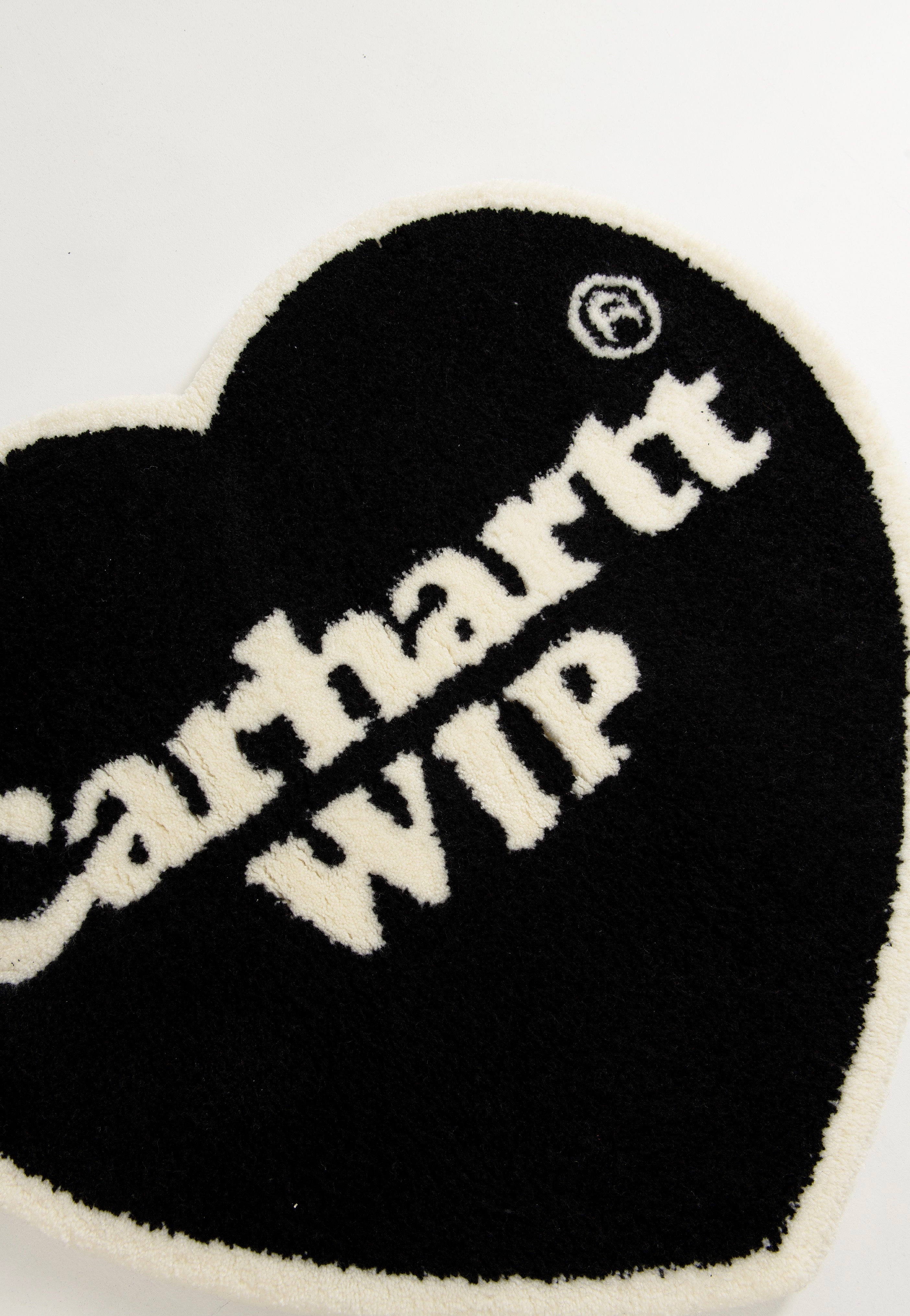 Carhartt WIP - Heart Black/White - Rug | Neutral-Image