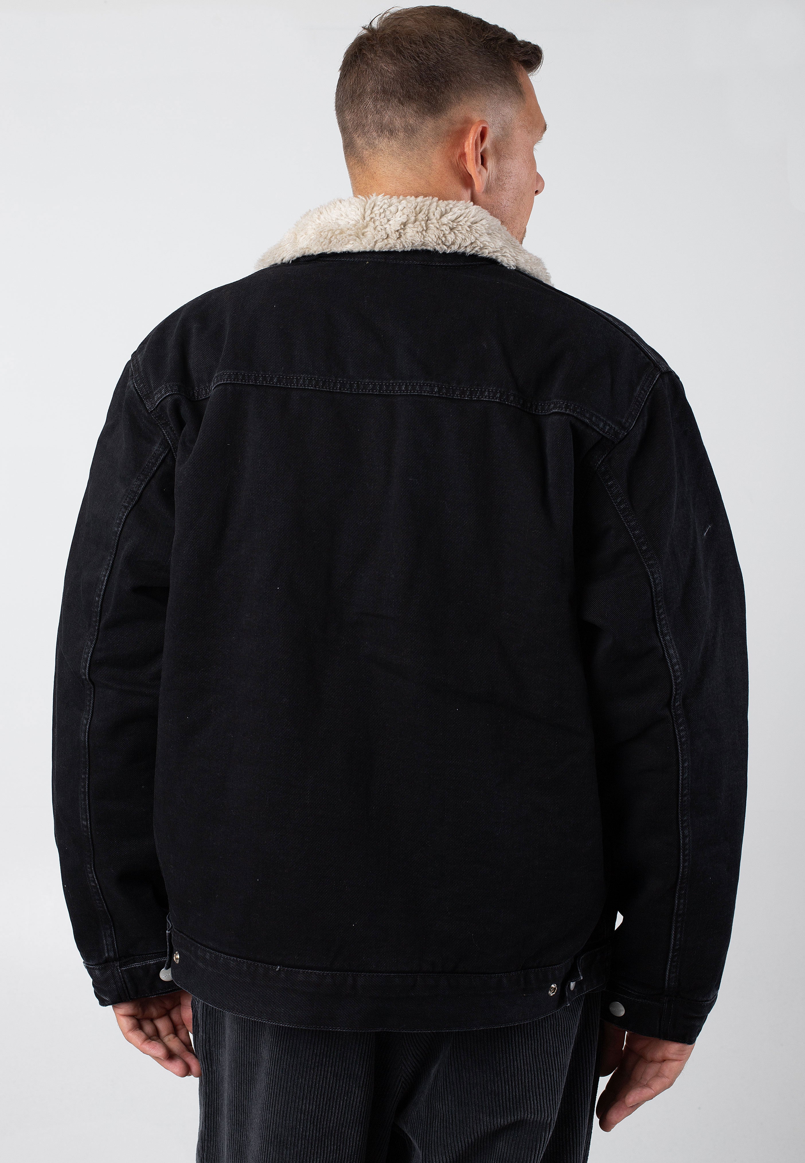 Carhartt WIP - Herald Stone Washed Black/Wall - Jacket | Men-Image