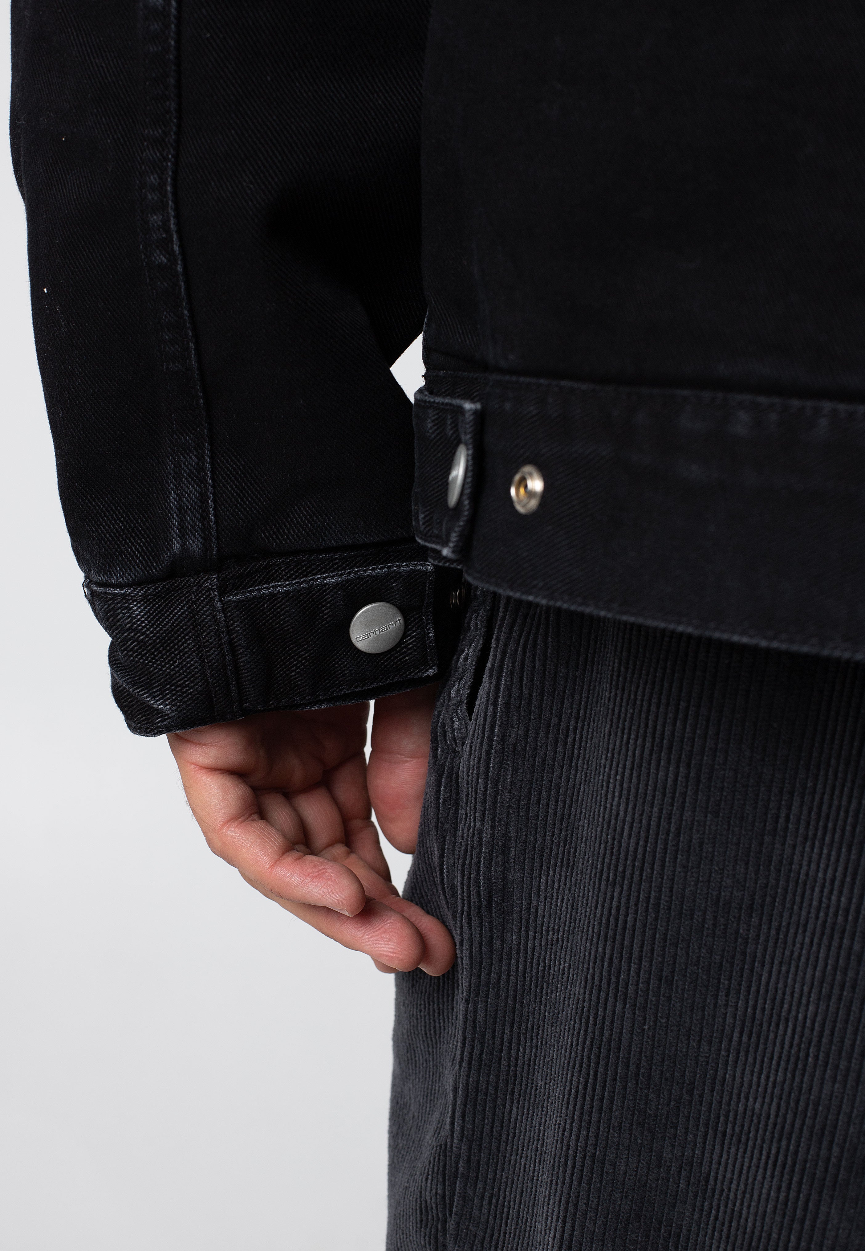 Carhartt WIP - Herald Stone Washed Black/Wall - Jacket | Men-Image