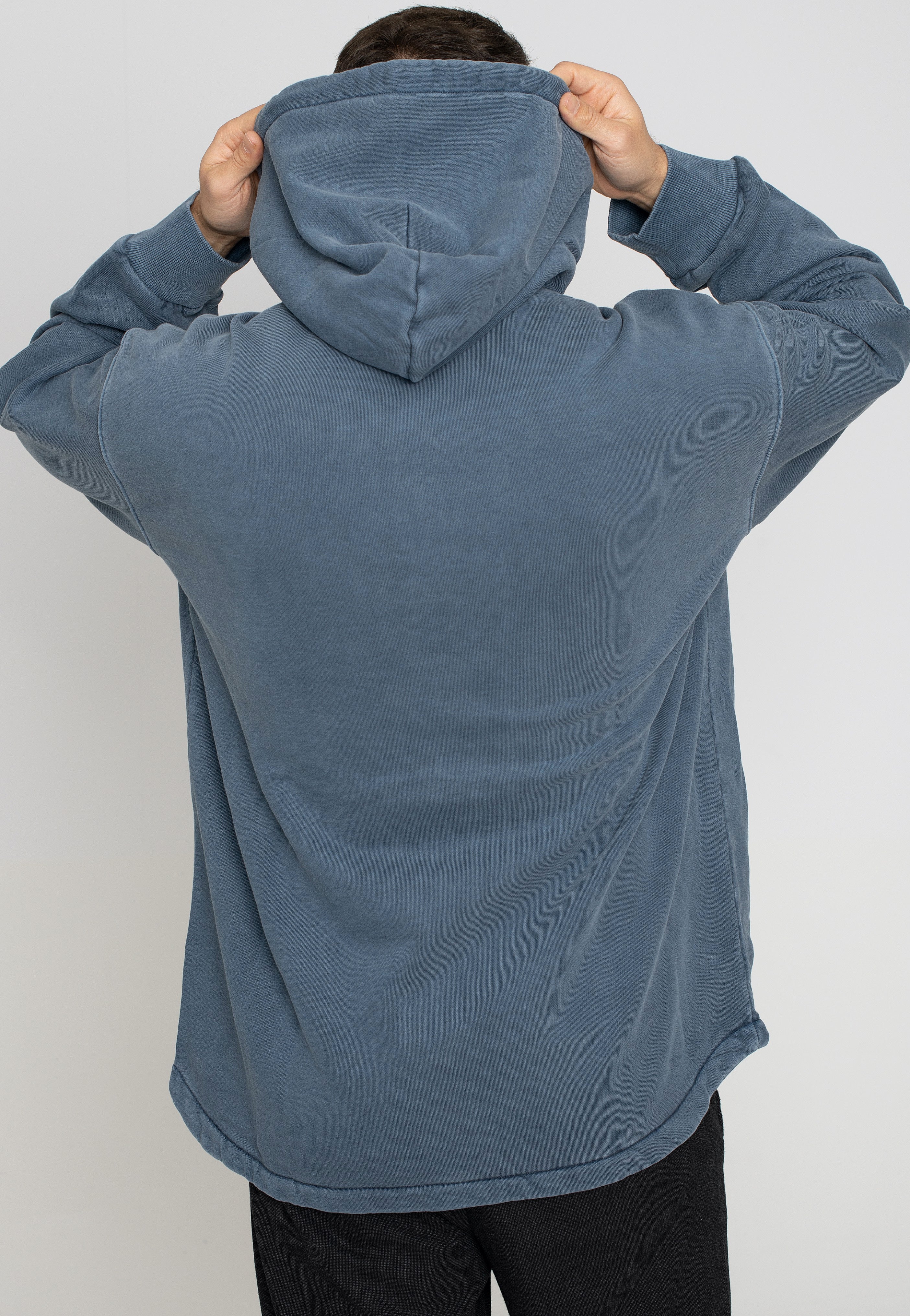 Carhartt WIP - Hooded Arling Garment Dyed Storm Blue - Hoodie | Men-Image