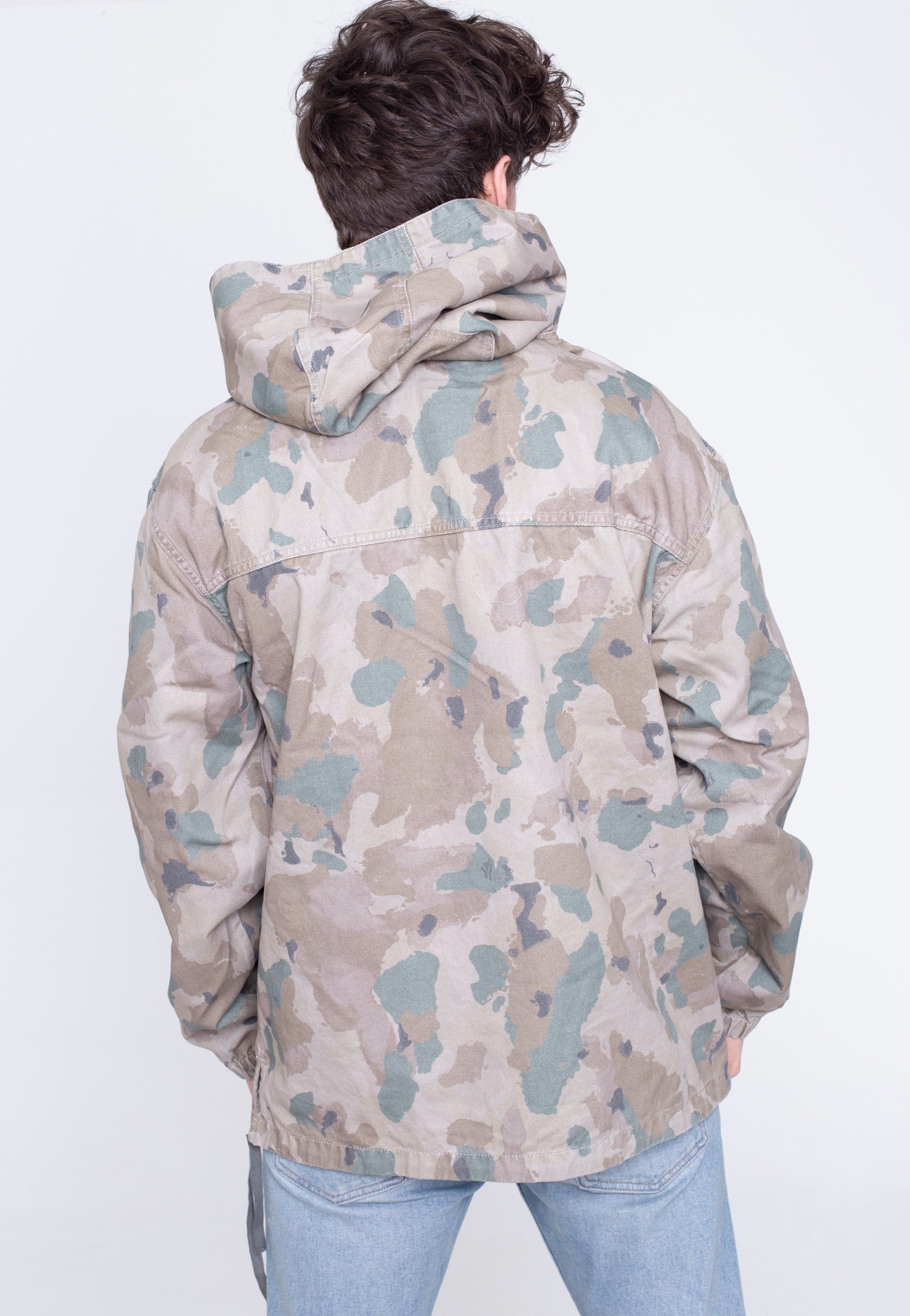 Carhartt WIP - Hooded Carson Camo Tide/Thyme Stone Washed - Jacket | Men-Image