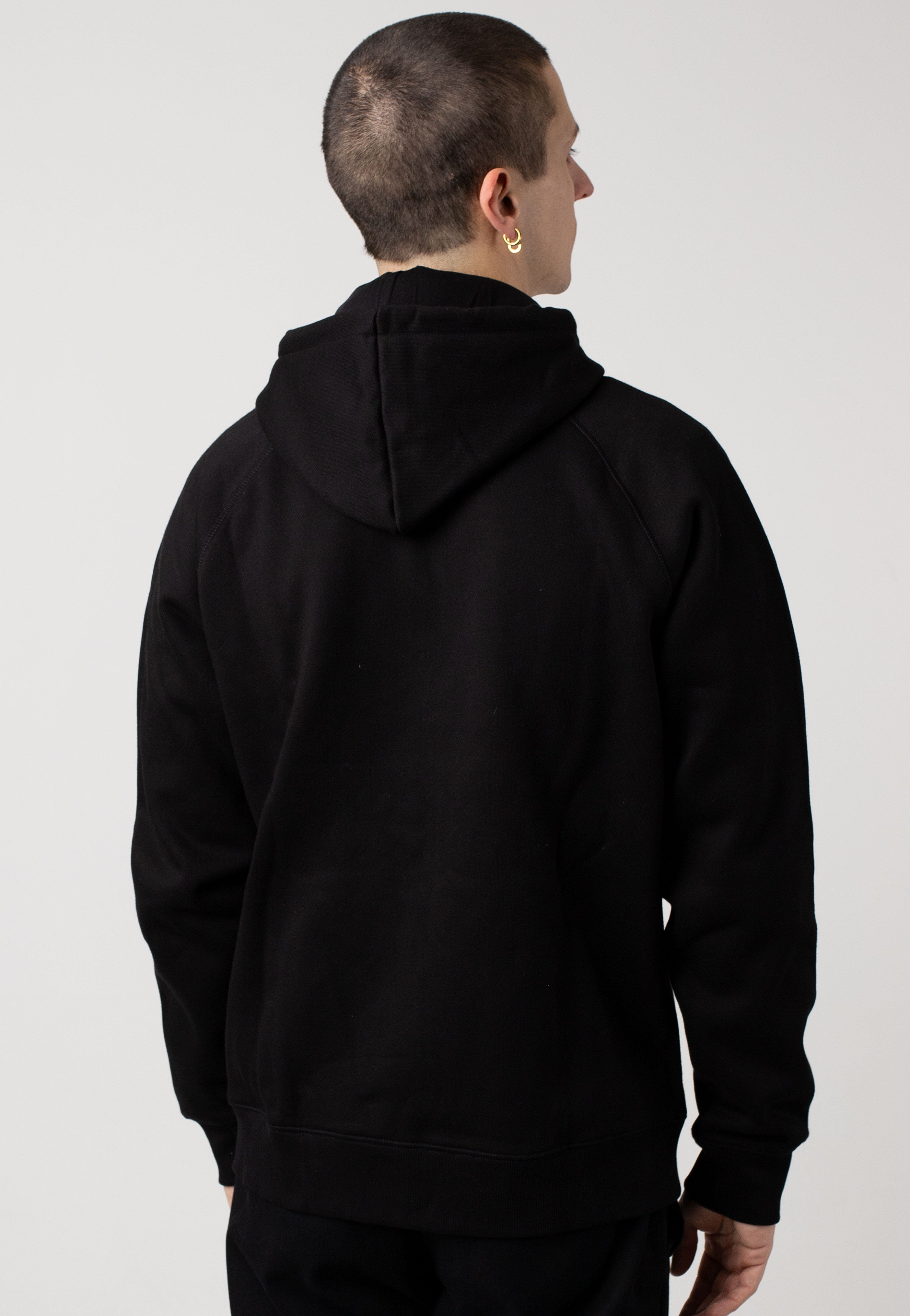 Carhartt WIP - Hooded Chase Black/Gold - Jacket | Men-Image