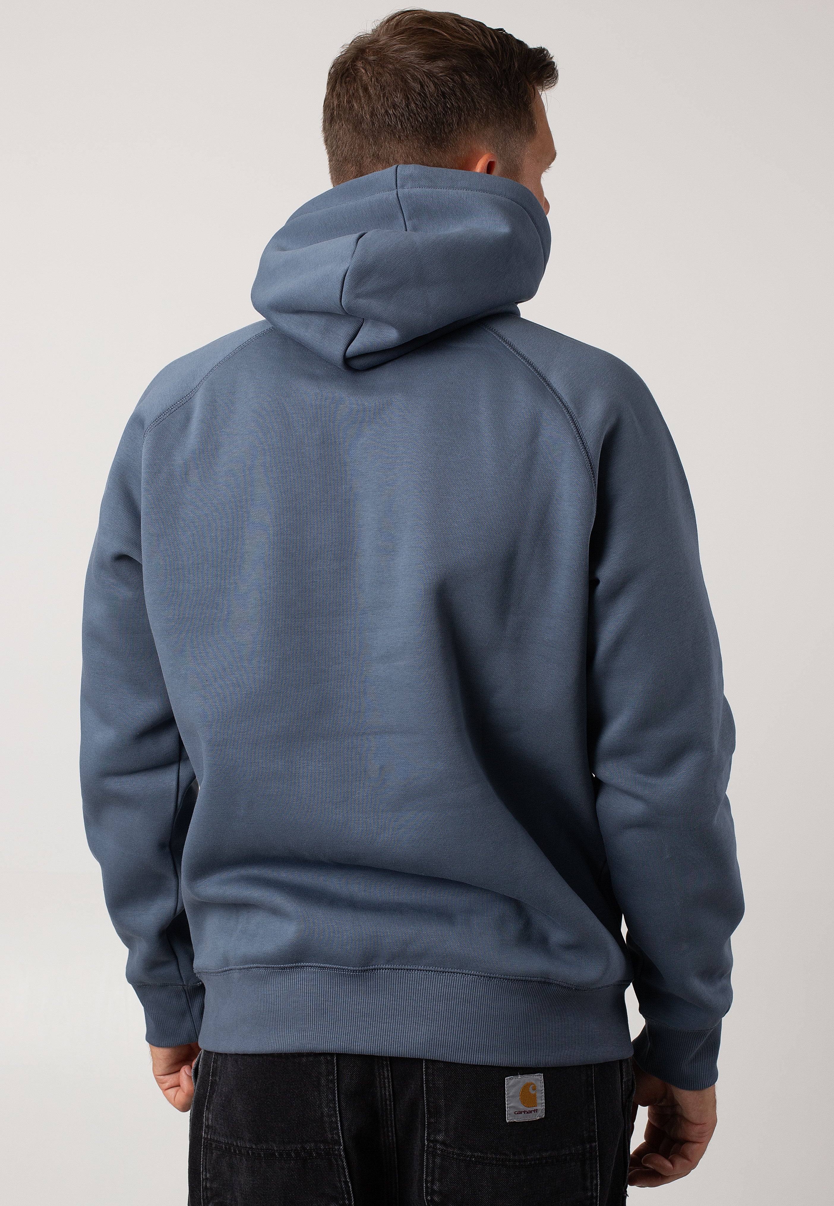 Carhartt WIP - Hooded Chase Positano/Gold - Hoodie | Men-Image